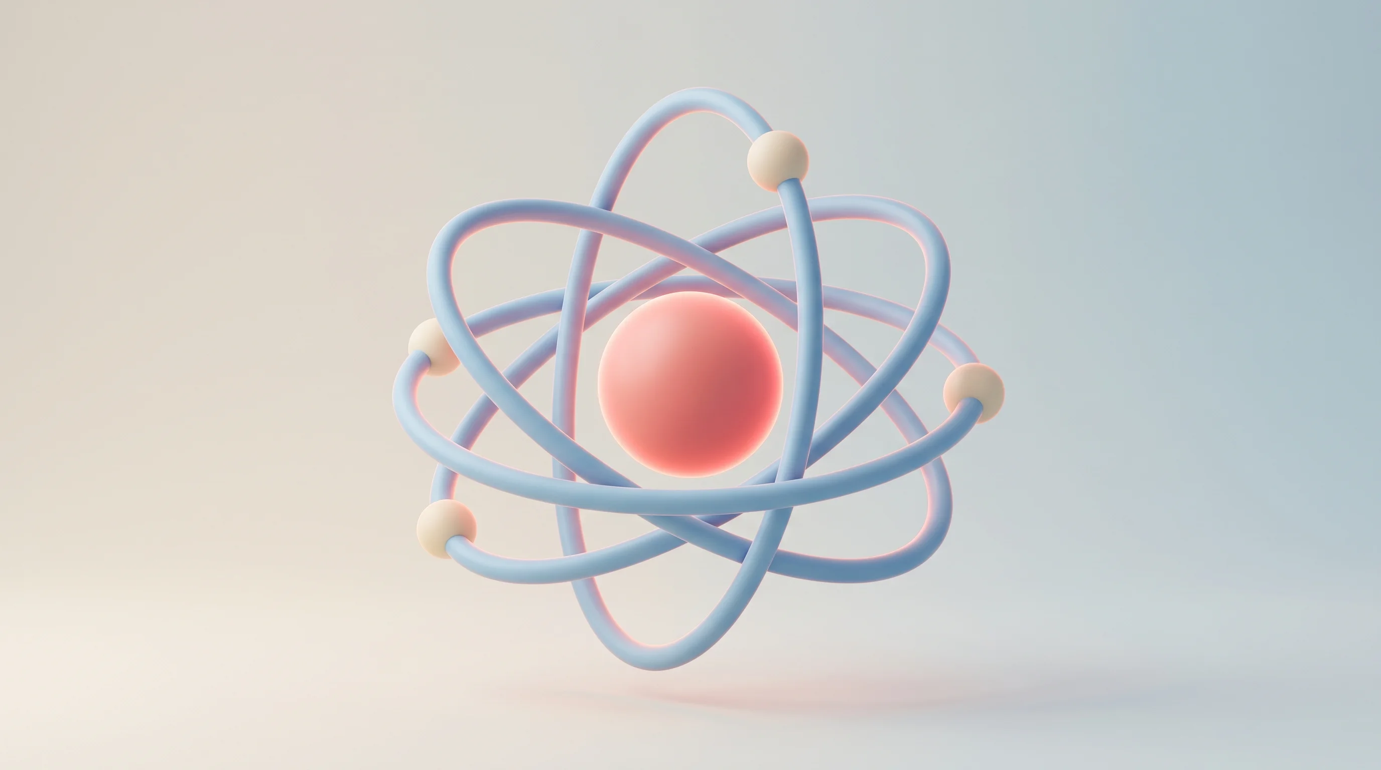Digital illustration for article section "Content Section 4" in "Physical Superintelligence raises $58M for AI physics lab" - A minimalist and conceptual 3D illustration representing the profound acceleration of scientific dis...