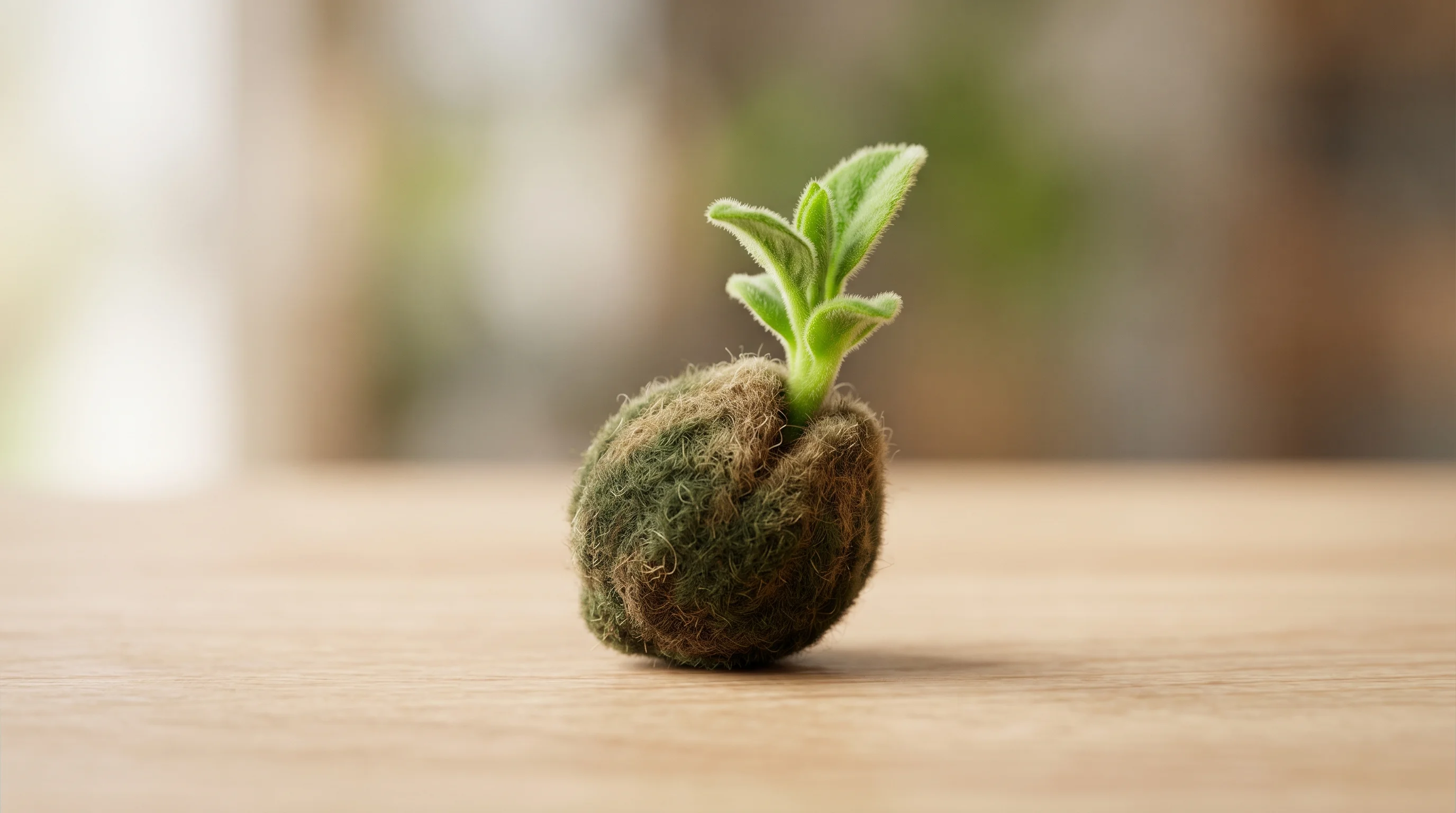 Digital illustration for article section "Content Section 3" in "Paleo raises $2.3M to brew animal-free heme for plant meat" - A macro photography shot of a stylized, miniature organic seed representing alternative protein, res...