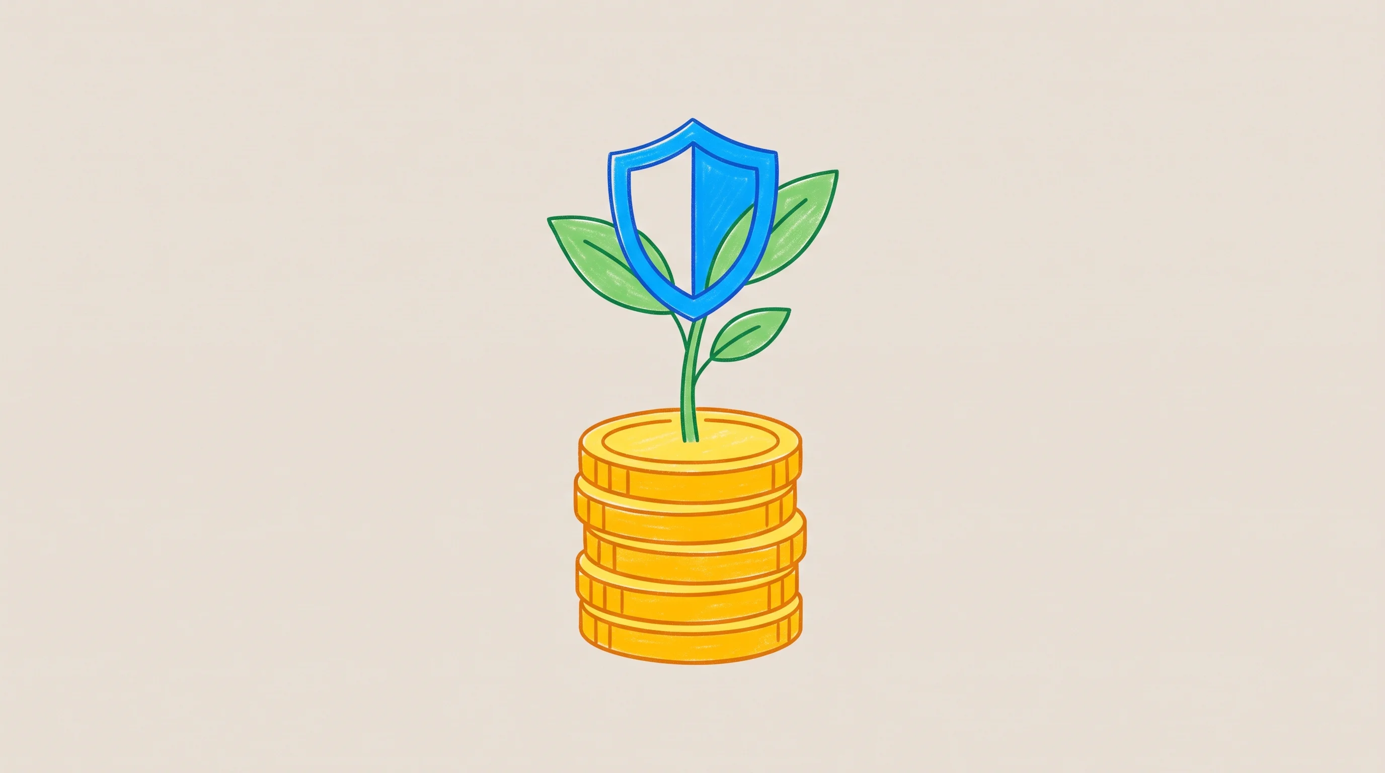 Digital illustration for article section "Content Section 3" in "AI Score raises $5.4M to govern enterprise AI agents" - A conceptual and minimalist illustration representing a seed round and funding surge for AI security...