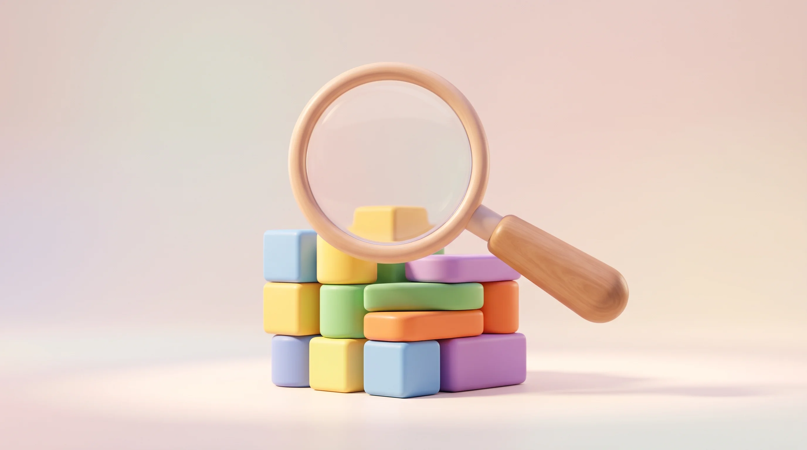 Digital illustration for article section "Content Section 2" in "Datoric builds training data engine for physical AI" - A clean, minimalist 3D rendered illustration representing the deep understanding of data models, fea...