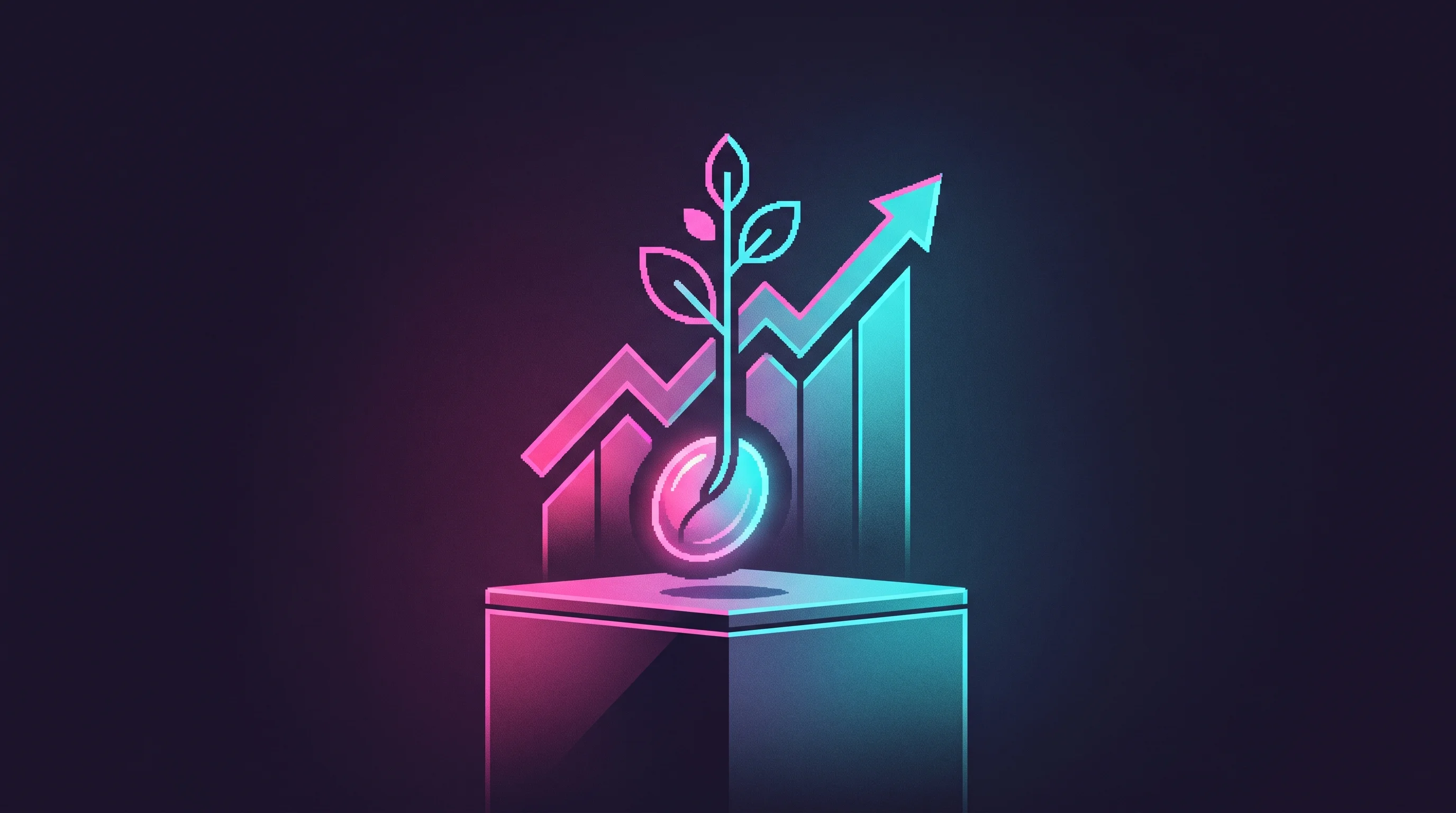 Digital illustration for article section "Content Section 2" in "Fundly.ai raises $4M to power India pharma supply chain" - A minimalist and conceptual representation of seed funding and financial disbursement, featuring a s...