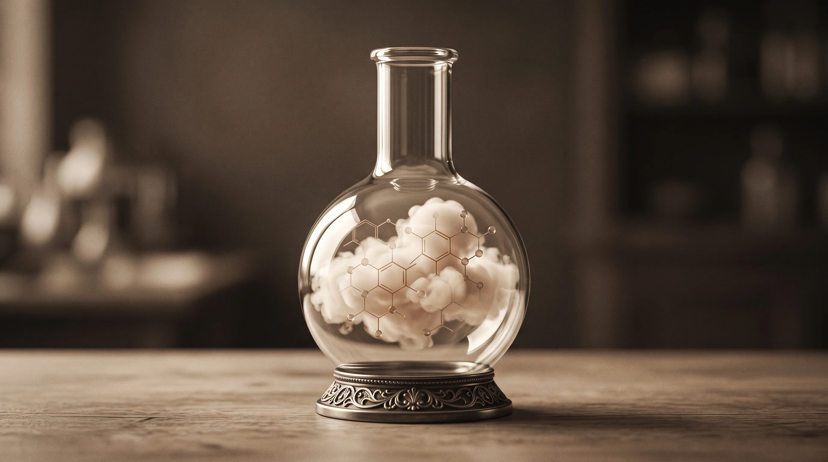 Digital illustration for article section "Content Section 2" in "Graph AI raises $13.3M for AI-native drug safety platform" - A minimalist, conceptual image representing the intersection of pharmaceutical biotechnology and clo...