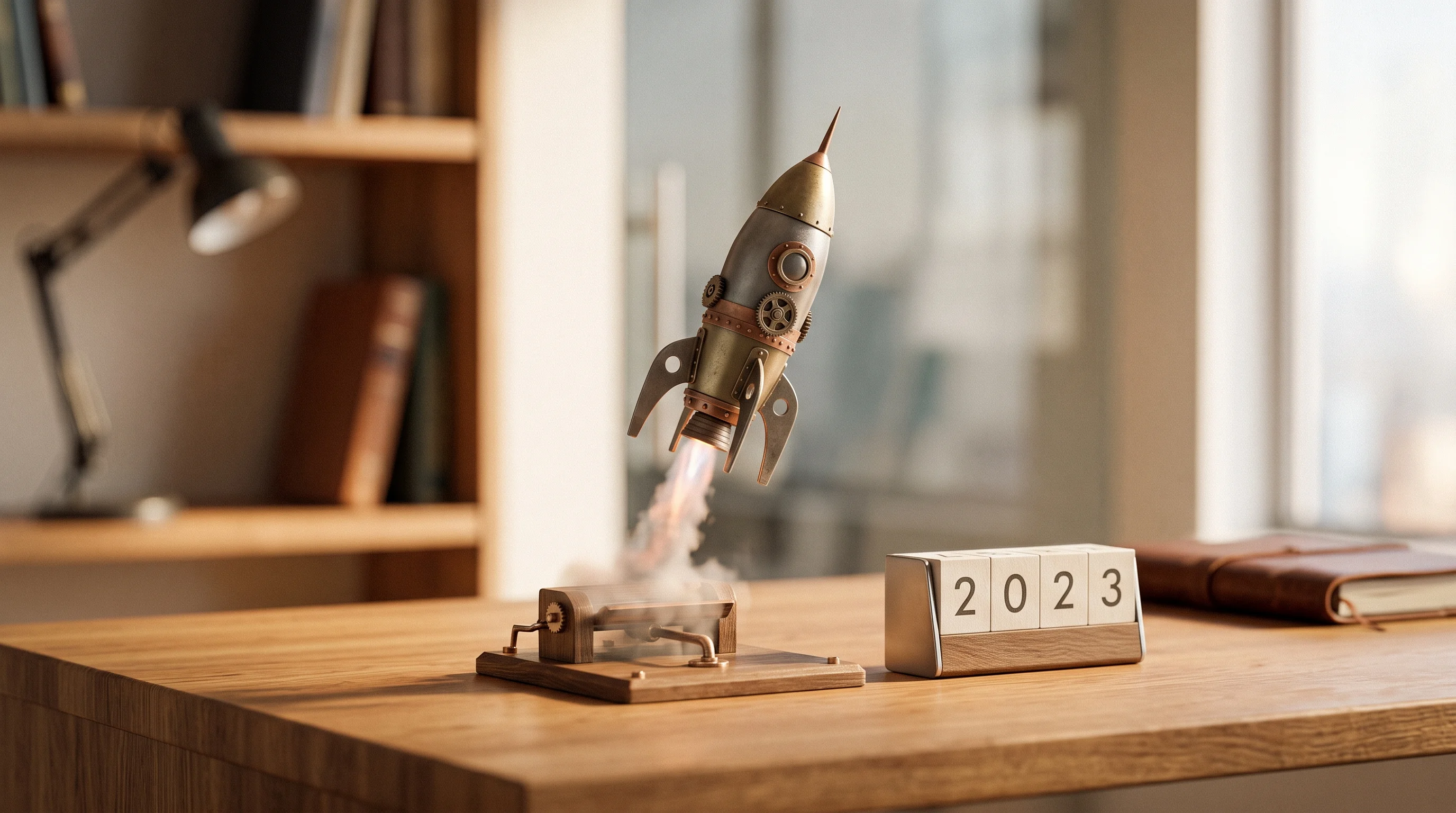 Digital illustration for article section "Content Section 3" in "HyperAccel raises $150M to scale AI inference chips for GenAI" - A conceptual and minimal image representing the launch of a new startup venture, featuring a meticul...
