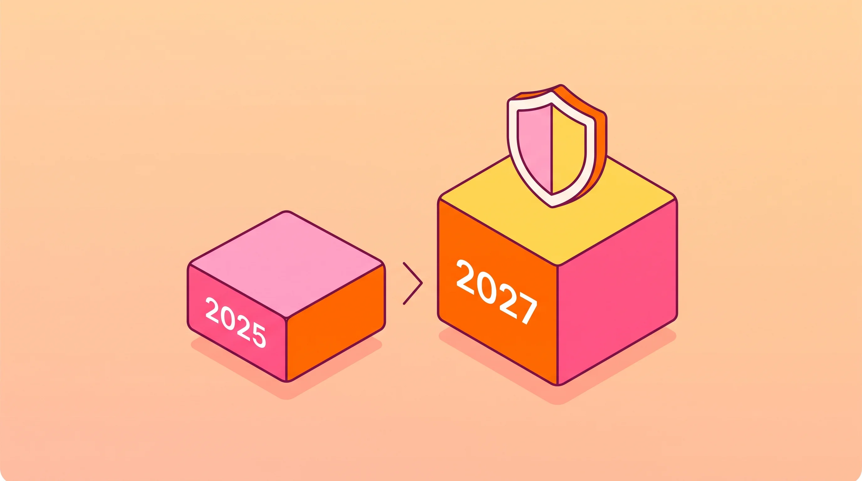 Digital illustration for article section "Content Section 6" in "Fabraix launches Nyx to autonomously hack AI agents" - A modern commercial illustration featuring a minimalist timeline shifting from a sleek geometric blo...