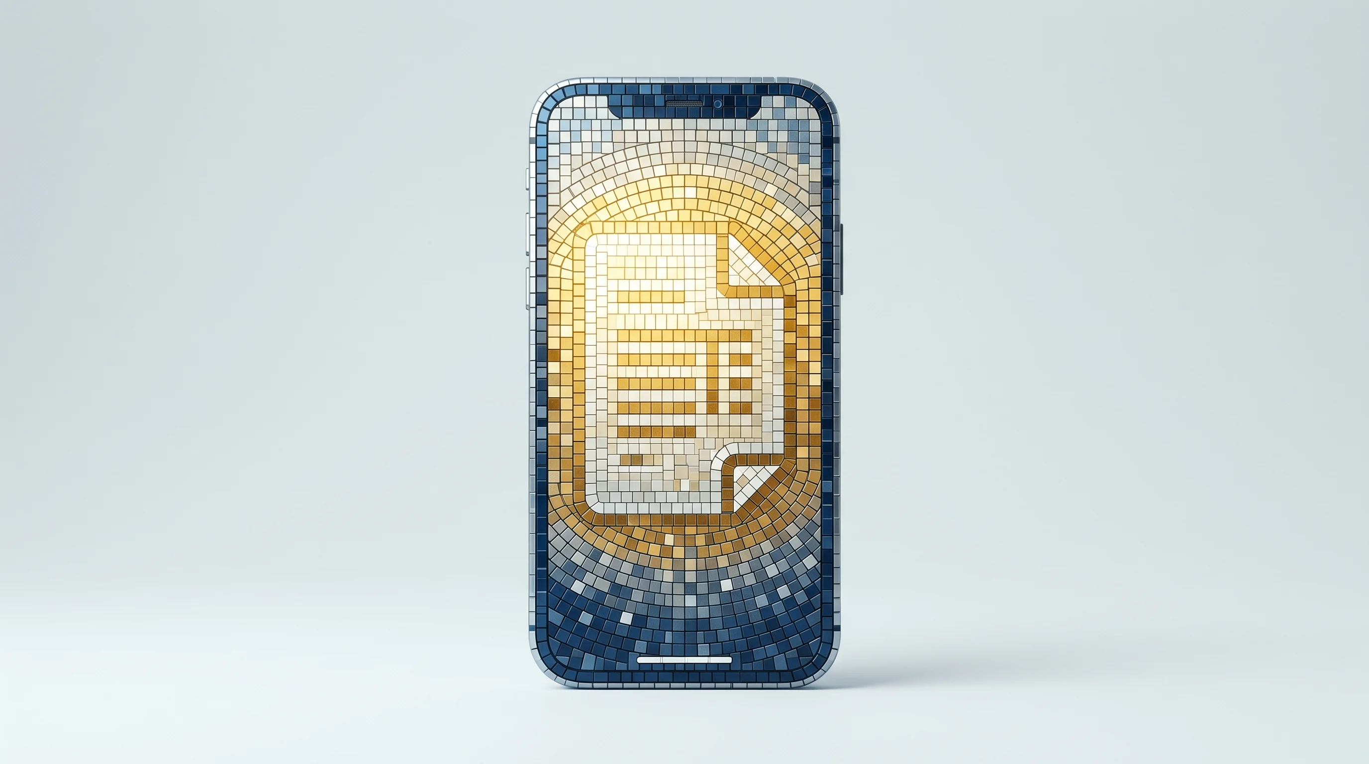 Digital illustration for article section "Content Section 3" in "Flip raises $25M to expand AI platform for frontline workers" - A minimalist and conceptual composition featuring a sleek, modern smartphone displaying a clean, sty...