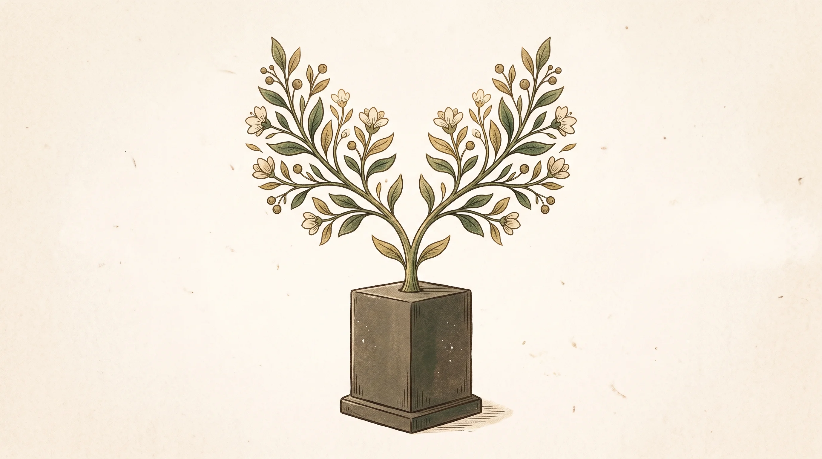 Digital illustration for article section "Content Section 2" in "Veridion raises $20M to map 693M companies worldwide" - A clean, minimal conceptual illustration representing business stability and multiplying growth, fea...
