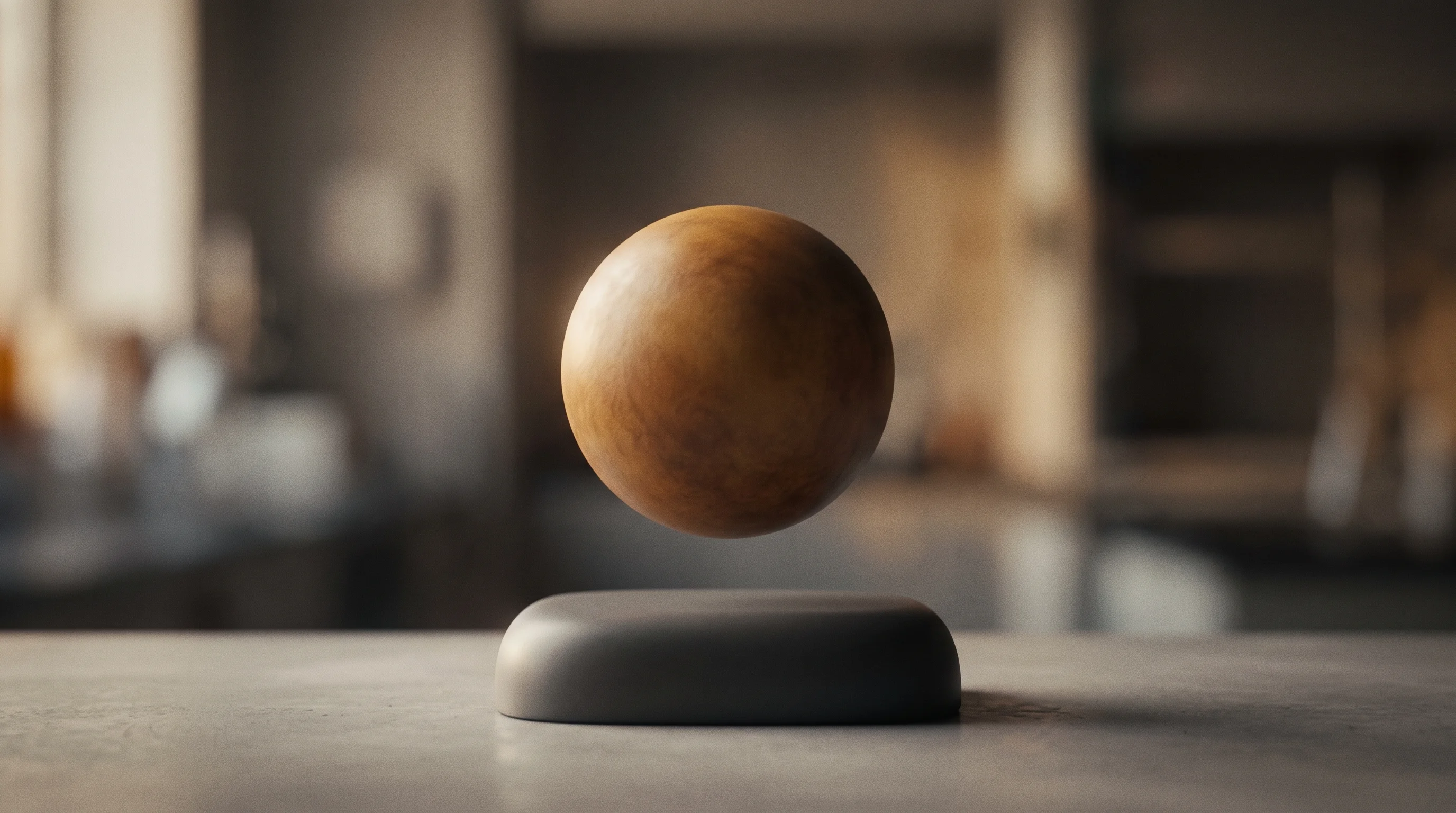 Digital illustration for article section "Content Section 2" in "LignoSphere raises $1.4M for lignin-based adhesives" - A minimalist and conceptual representation of advanced biomaterial research featuring a single, perf...
