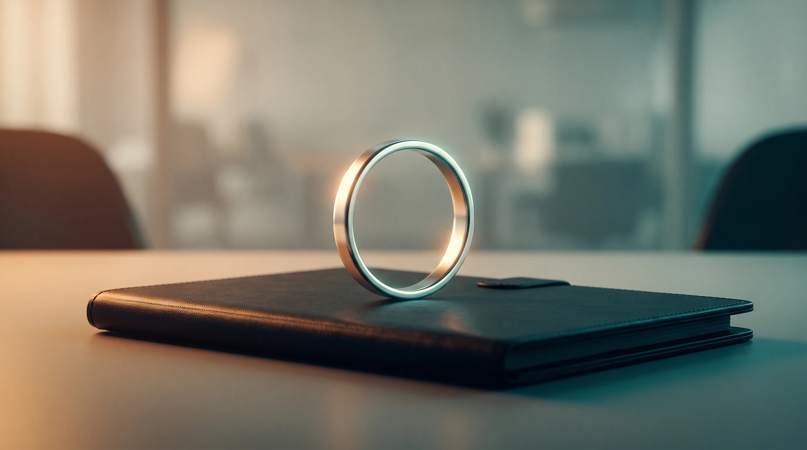 Digital illustration for article section "Content Section 4" in "Zero raises $10.3M to build AI-native CRM on unified data layer" - A conceptual and minimalist composition featuring a sleek, glowing metallic number "0" resting elega...