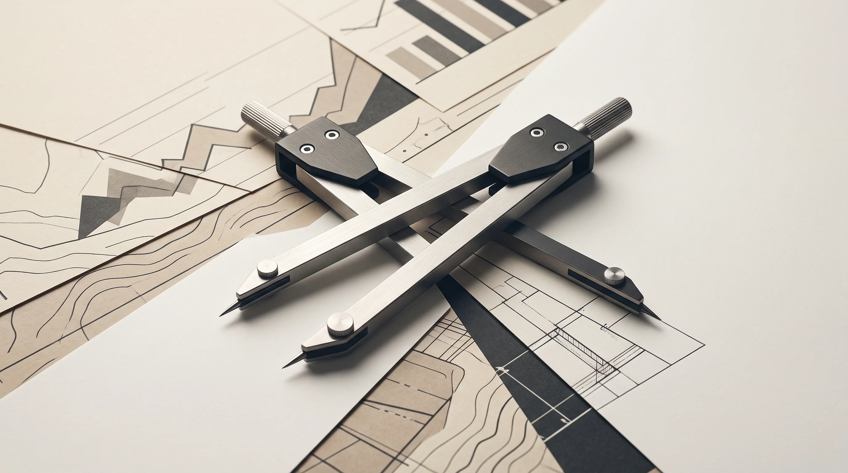 Digital illustration for article section "The Market They're Entering" in "RadiantOps raises $7M to measure AI agent impact on engineering" - A conceptual and minimalist representation of entering a competitive market and tracking engineering...