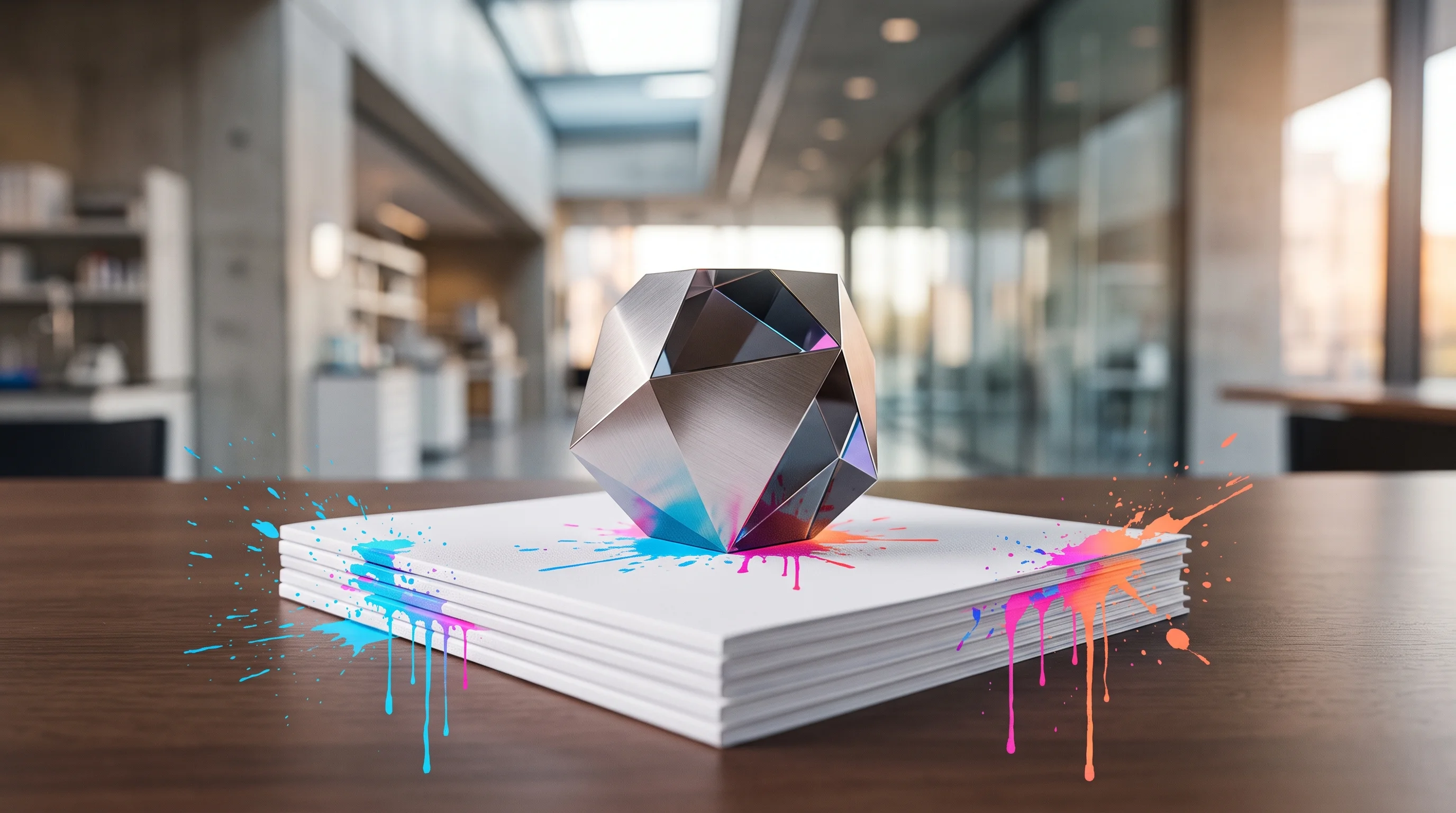 Digital illustration for article section "Content Section 3" in "QuBeats raises $15M to build quantum navigation sensors" - A clean, minimalist composition representing a modern startup's incorporation and academic research ...