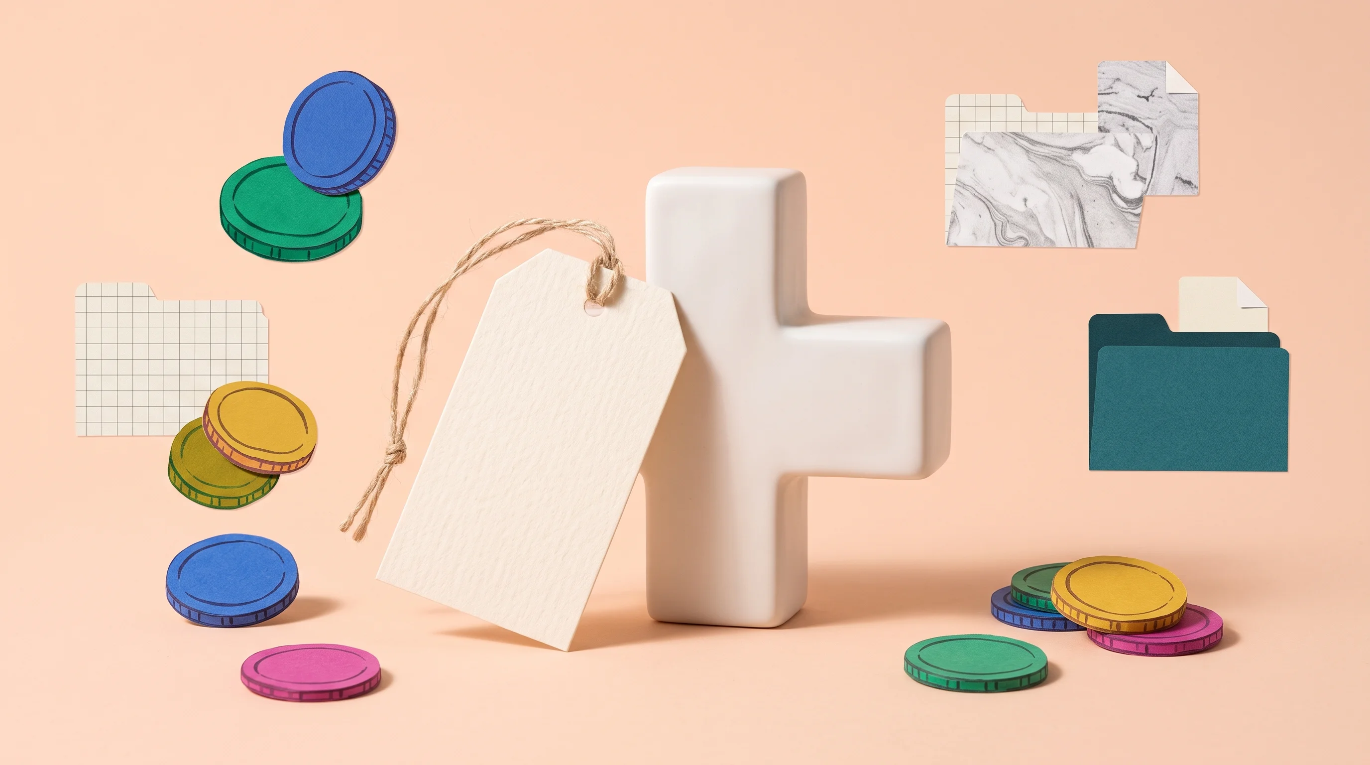 Digital illustration for article section "Revenue Model and Data Handling" in "RelaiSanté raises $6M to coordinate hospital-to-home care" - A conceptual, minimalist composition representing an opaque revenue model and data handling in healt...
