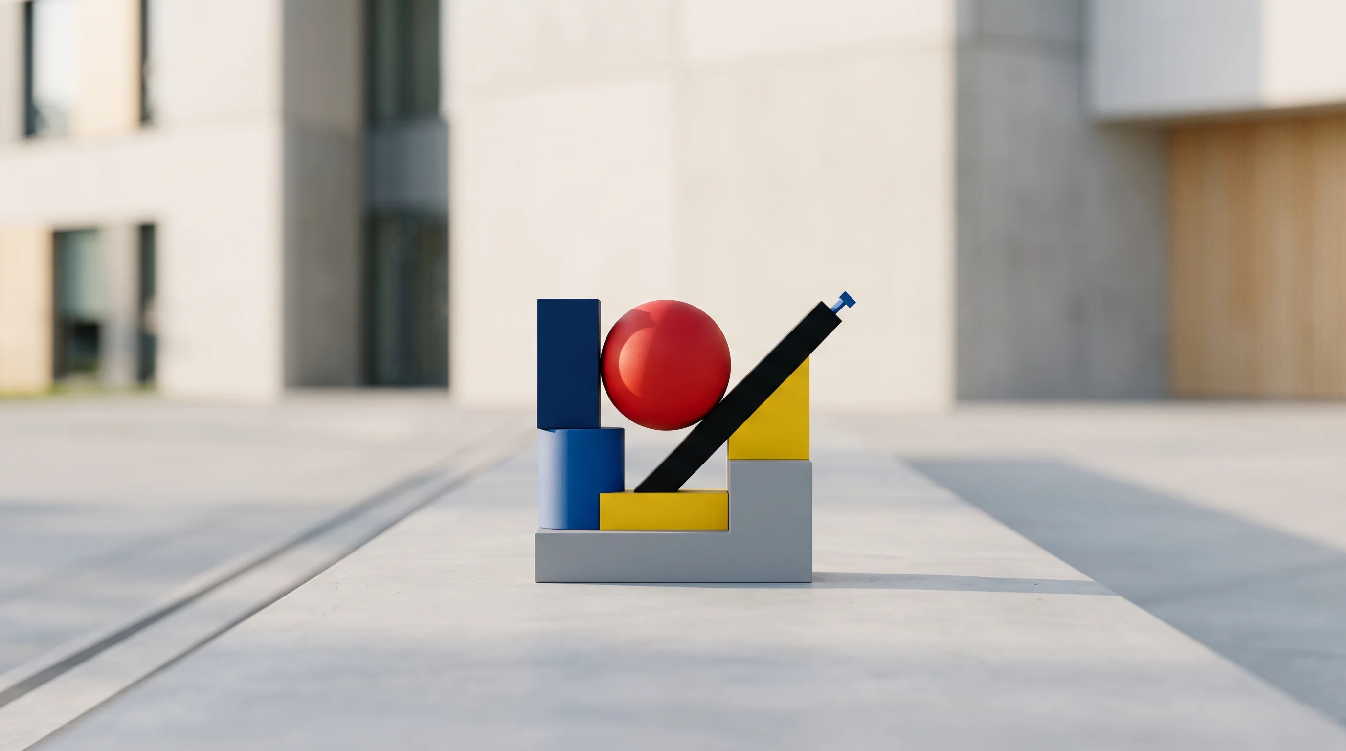 Digital illustration for article section "Deployment Plans" in "Nexstrom raises $12M to scale 2D semiconductor materials" - A minimalist, conceptual representation of scaling commercial production and precise process control...