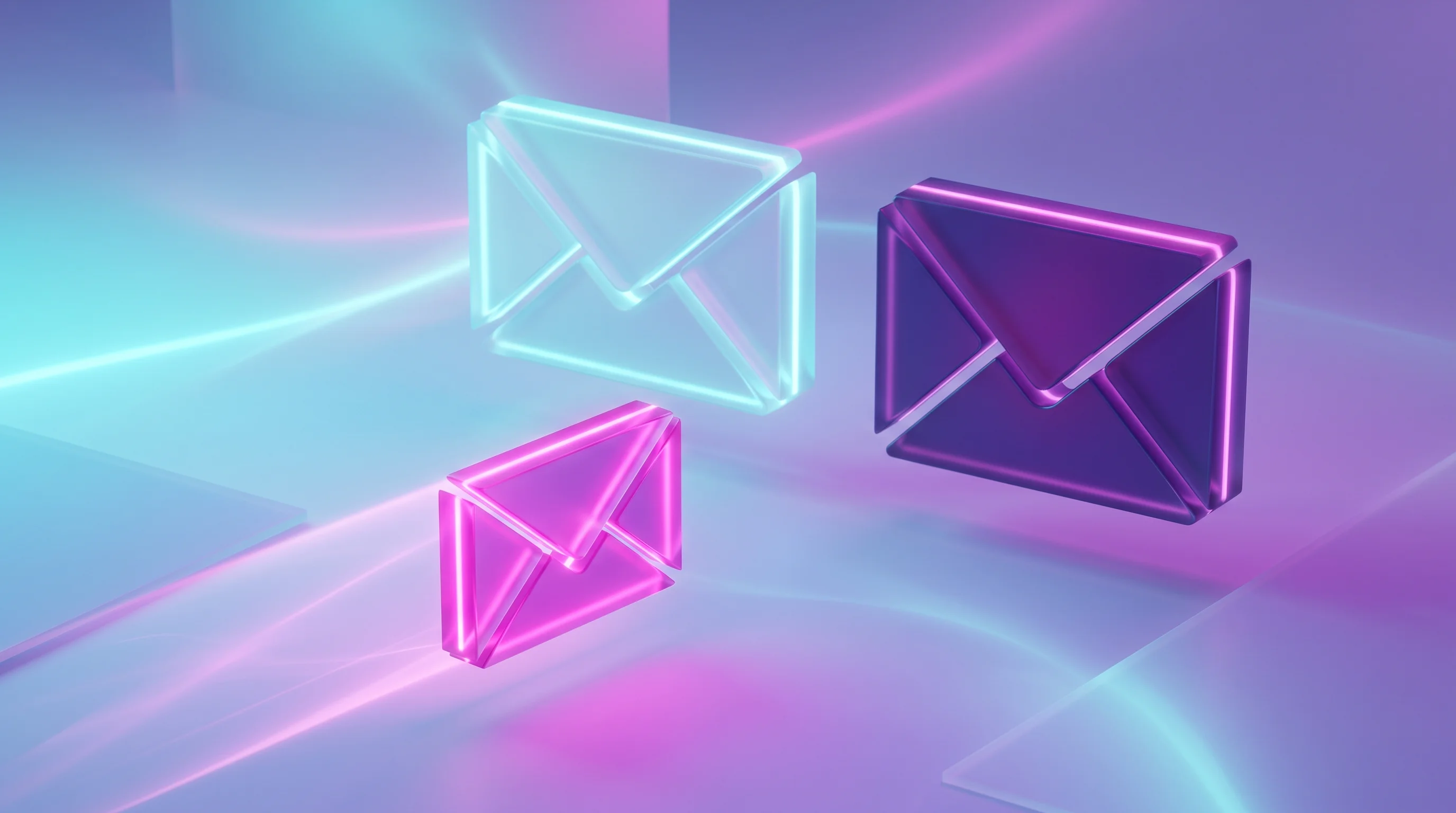 Digital illustration for article section "A Crowded Field, With Big Names Already Moving" in "Sol Foundry raises $4M to automate email commitments with AI" - A clean, minimalist conceptual image representing a new product entering a highly competitive digita...