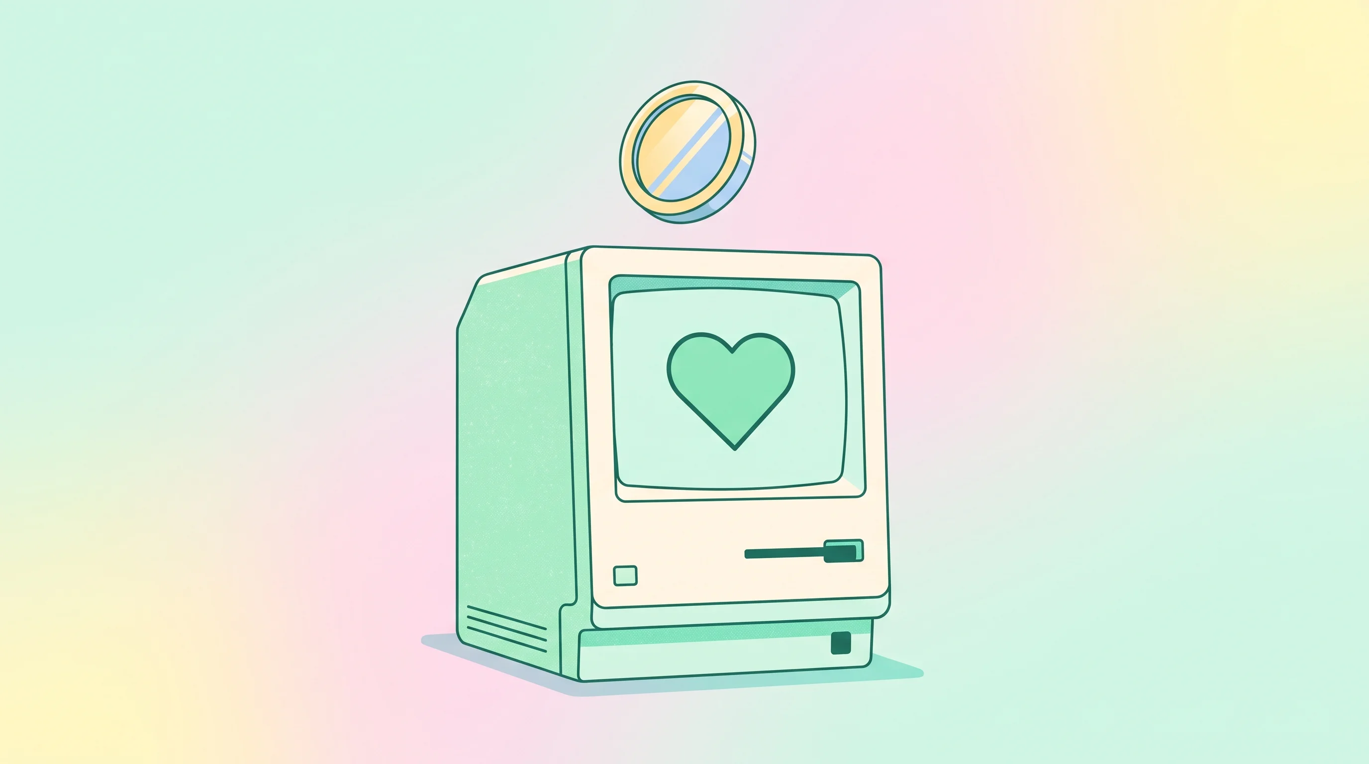 Digital illustration for article section "Content Section 3" in "Givestar raises $12M to modernize charity fundraising" - A minimal and clean conceptual illustration representing the struggle of outdated technology in mode...