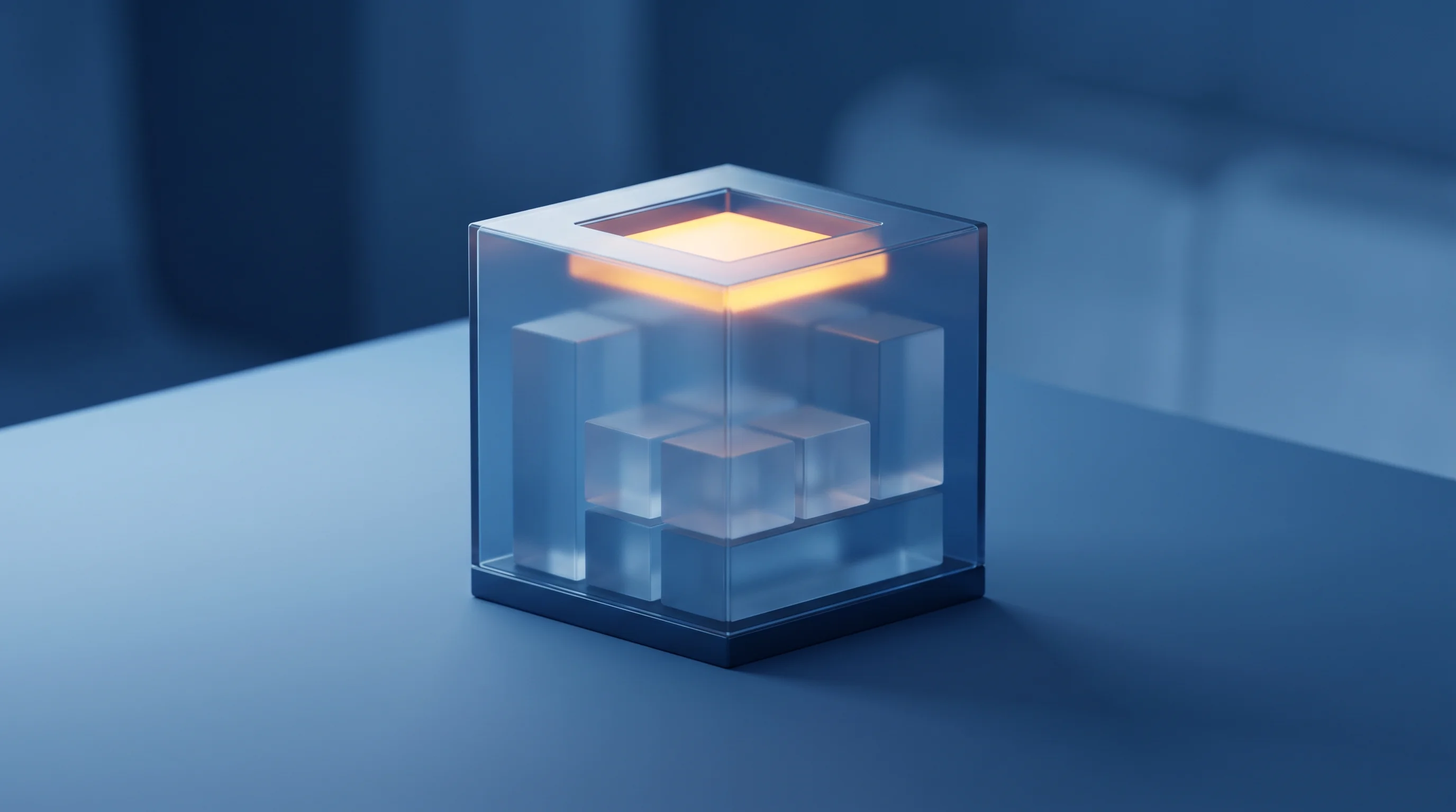Digital illustration for article section "Content Section 2" in "Assemble launches AI agents for enterprise IT development" - A clean, minimal, and professional conceptual image representing the automated assembly and packagin...