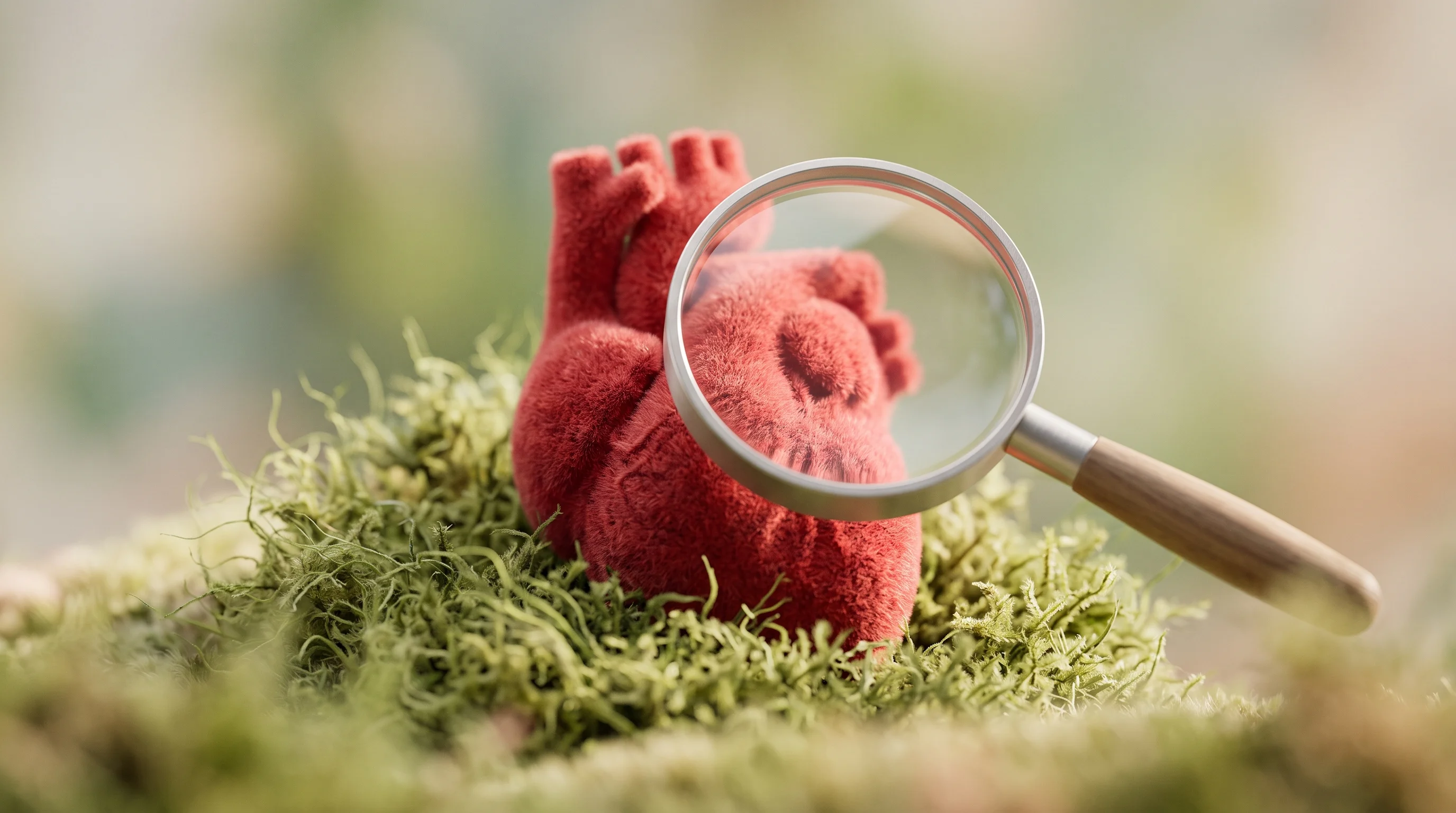 Digital illustration for article section "Access as Motivation" in "lubdub.ai raises $6M to bring AI heart diagnostics home" - A minimalist, conceptual miniature scene representing the critical need for accessible cardiac diagn...
