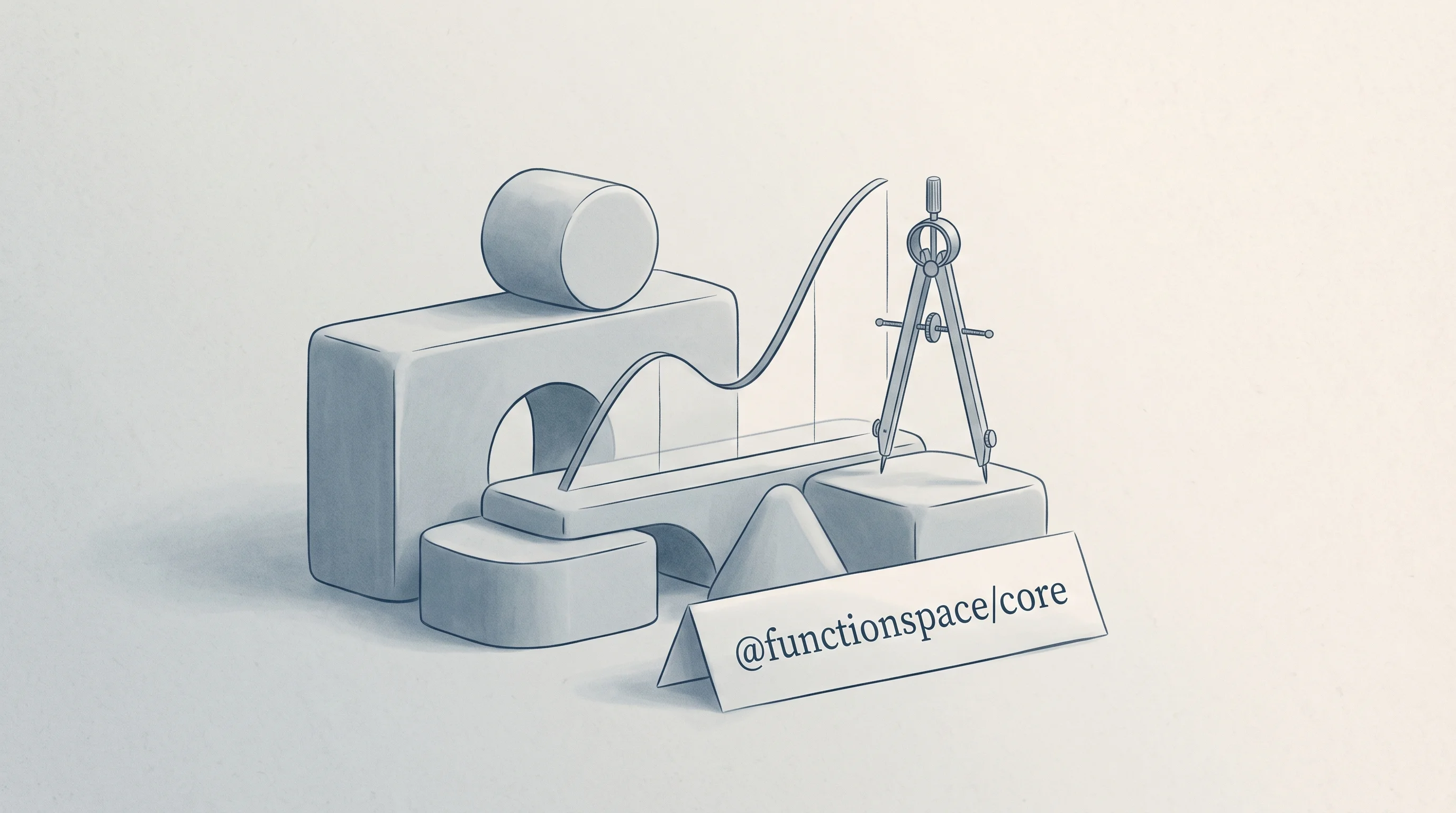 Digital illustration for article section "Content Section 2" in "functionSPACE raises $1.7M to build prediction market tools" - A conceptual, neo-vintage illustration representing a flexible infrastructure for prediction markets...