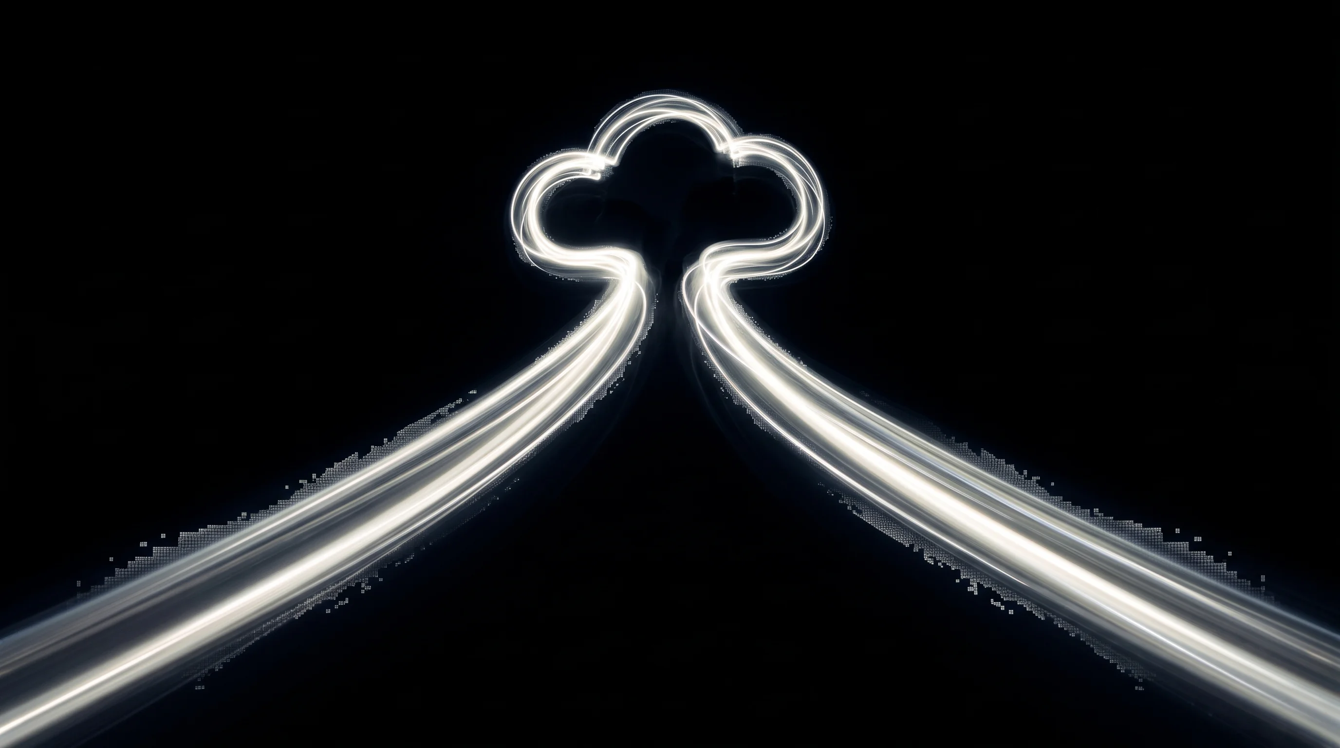 Digital illustration for article section "Content Section 2" in "InstaCloud launches agent cloud platform, raises $8M" - A clean, minimalist conceptual representation of building modern cloud networking infrastructure, sy...