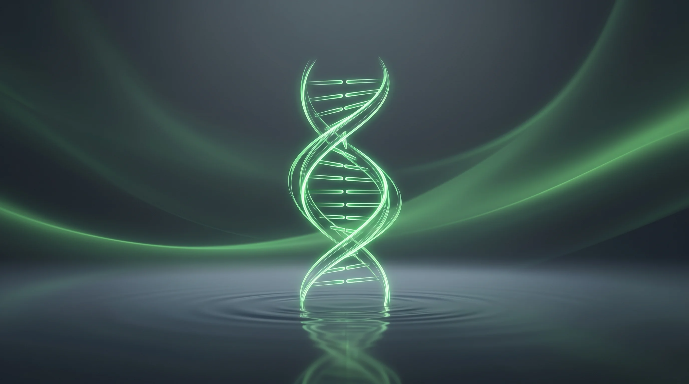 Digital illustration for article section "Content Section 3" in "Vara certified for autonomous AI in breast cancer screening" - A conceptual and minimalist visual metaphor representing the birth of a healthtech venture from an a...