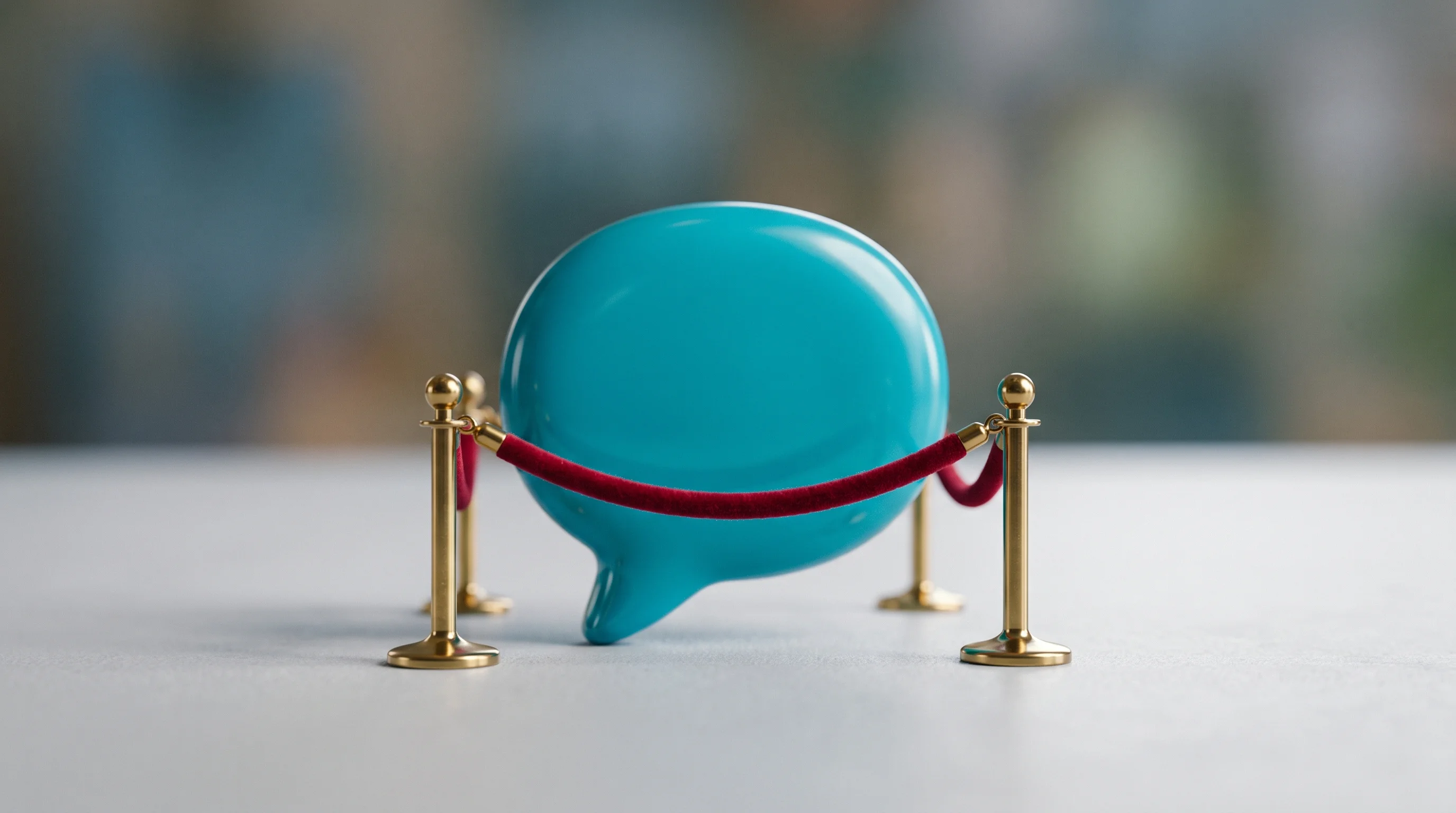 Digital illustration for article section "Content Section 5" in "Tab launches AI assistant for WhatsApp at $300M valuation" - A macro photography shot of a conceptual miniature scene representing a private beta waitlist for a ...