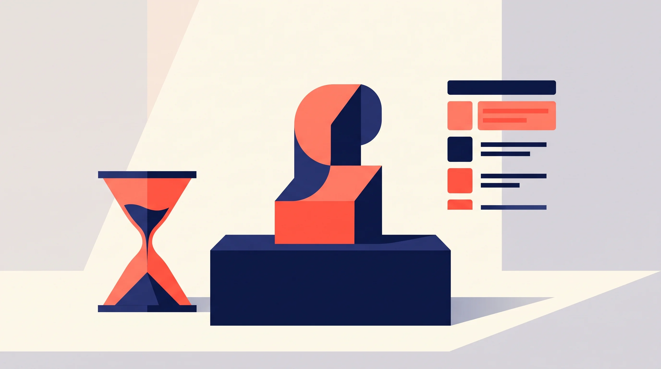 Digital illustration for article section "Content Section 5" in "Sabi raises $50M to build brain-reading baseball cap" - A sleek, abstract product render resting on a minimalist pedestal, symbolizing an exclusive unreleas...