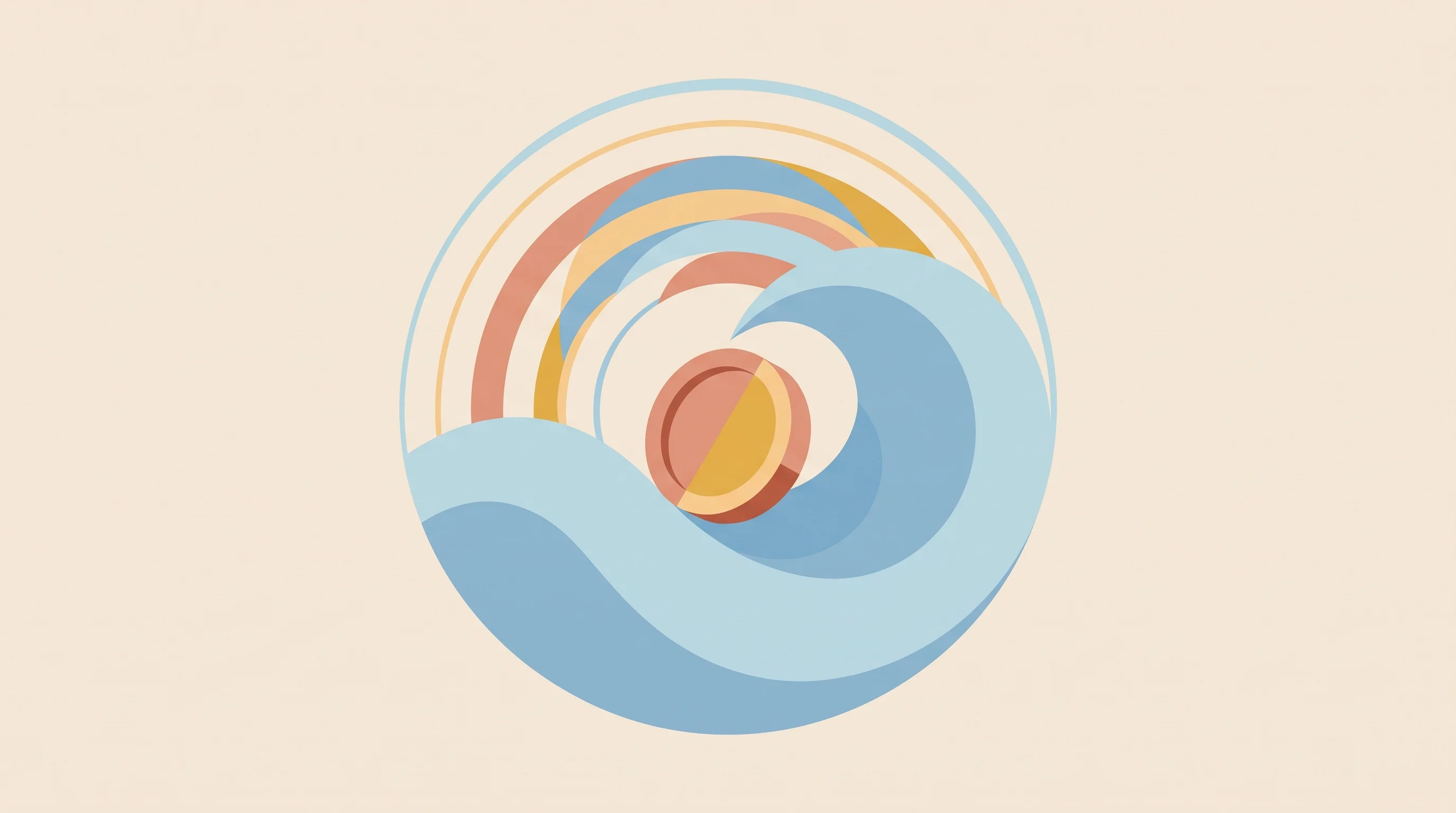 Digital illustration for article section "Content Section 4" in "Ocean raises $3.2M Series A to digitize tax-free shopping" - A clean, minimalist contemporary flat illustration representing venture capital investment and Serie...