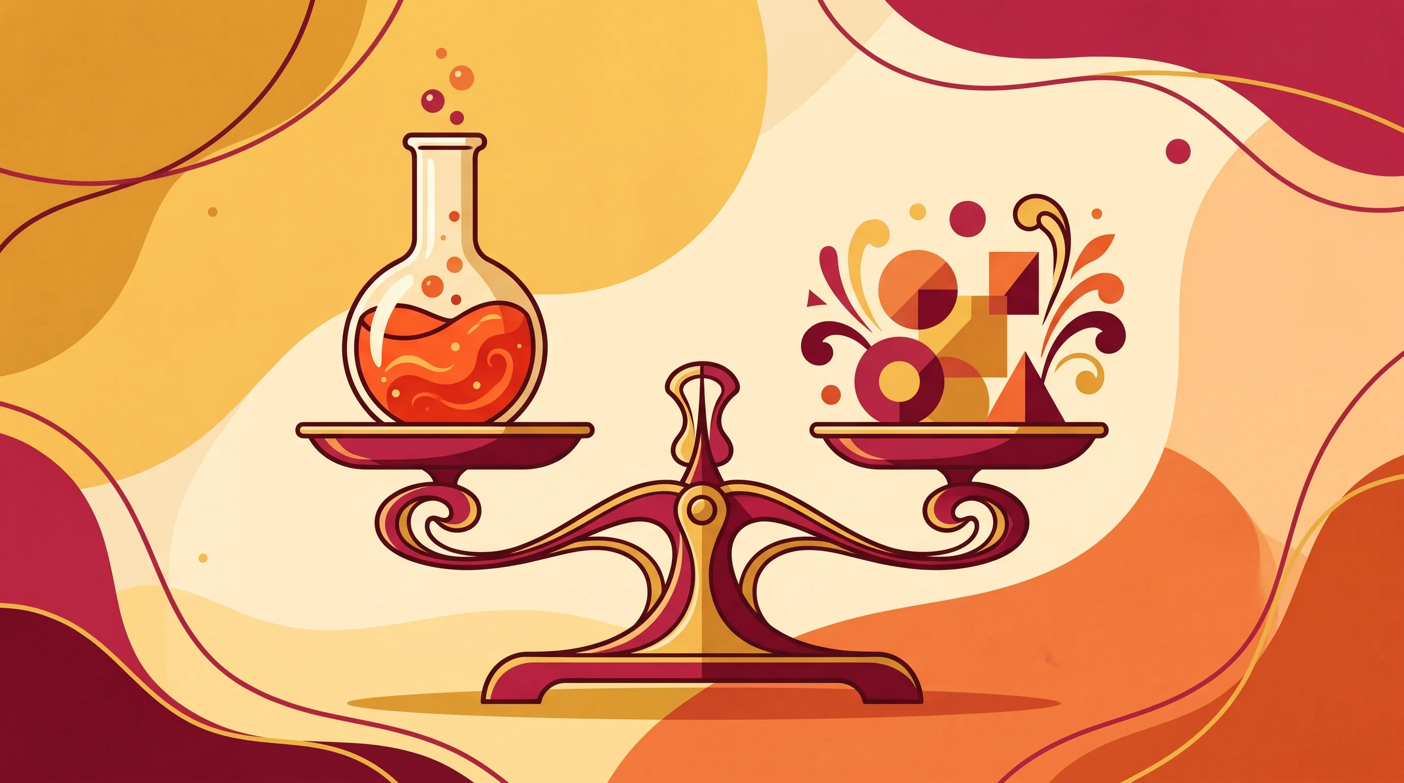 Digital illustration for article section "Content Section 4" in "Drylab raises $3M to automate biomedical research with AI" - A conceptual and minimalist illustration representing scalability and reliability in diverse researc...