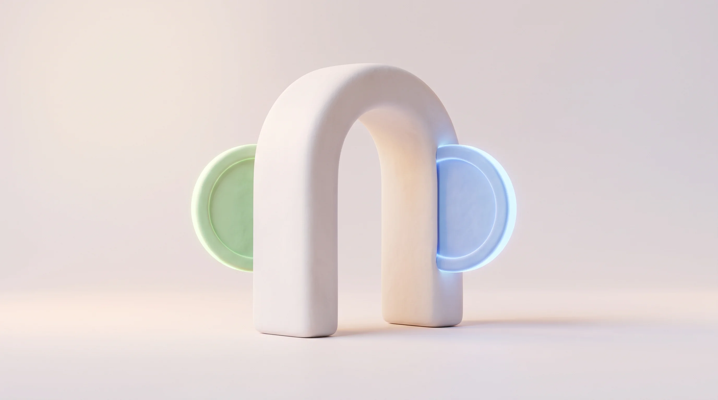 Digital illustration for article section "Content Section 2" in "Noah raises $38M to scale stablecoin payment infrastructure" - A clean, minimalist 3D conceptual rendering representing a seamless financial conversion process, fe...