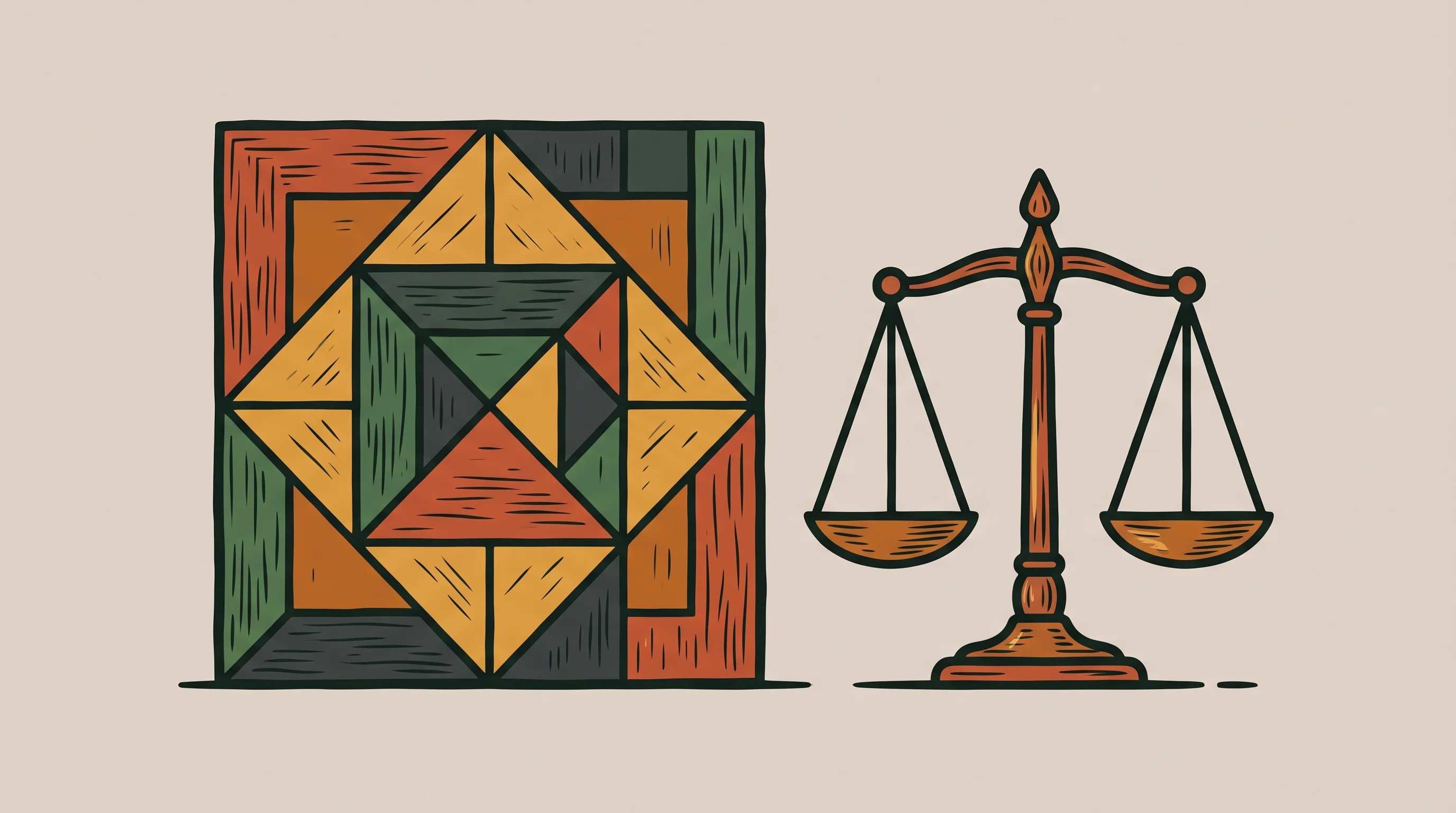 Digital illustration for article section "Benchmark Performance and Verification Gaps" in "Z.ai launches GLM-Legal, scores 19.2% on Harvey LAB" - A minimalist, conceptual representation of strict benchmarking and rigorous verification, featuring ...