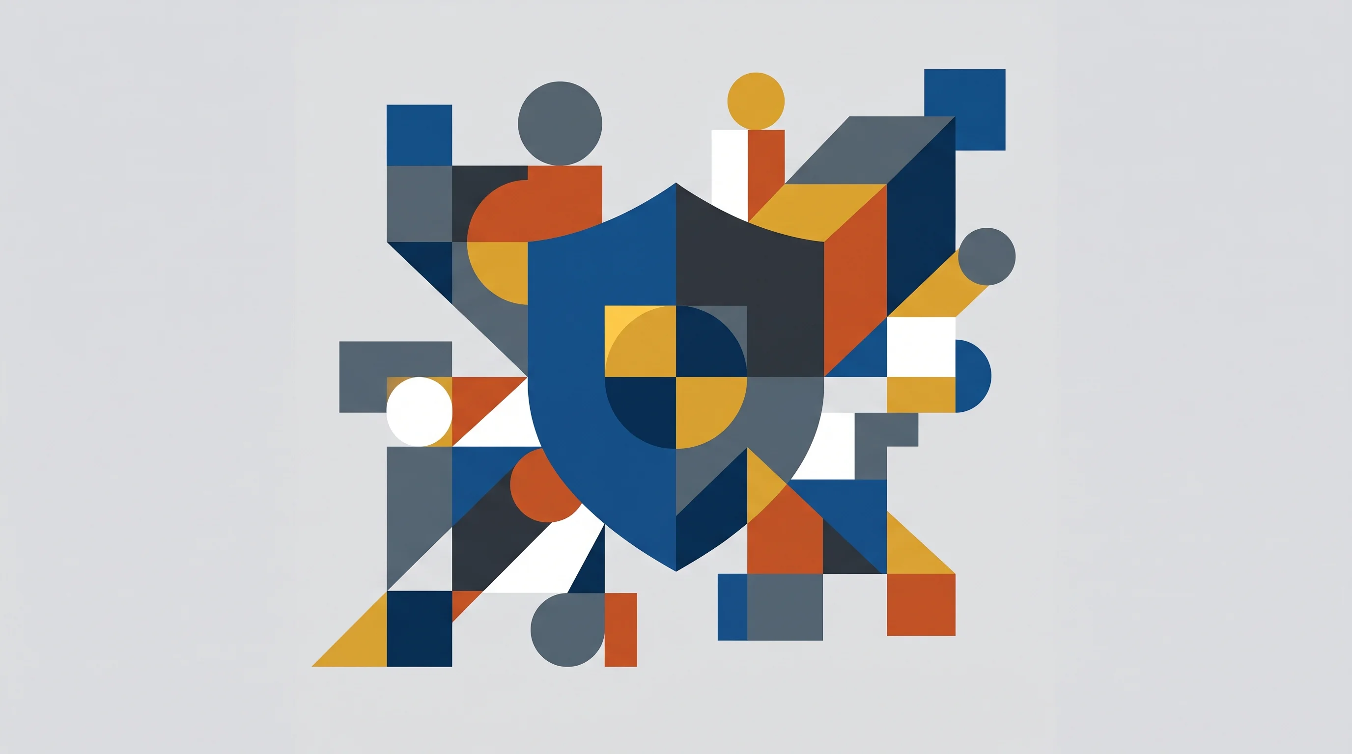 Digital illustration for article section "Content Section 4" in "Pluto Security raises $42M to secure enterprise AI agents" - A minimalist and conceptual representation of endpoint security and capital expansion, featuring a s...