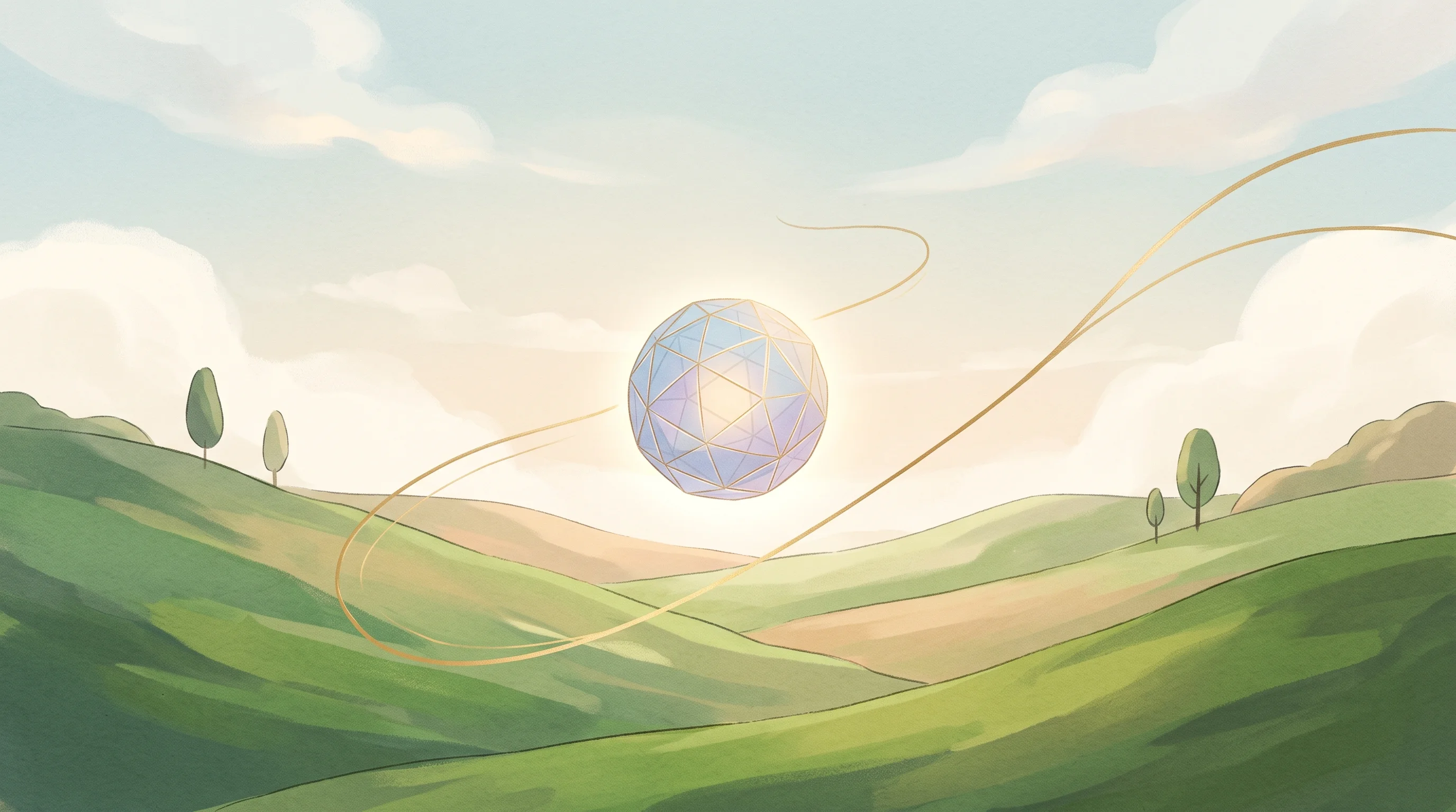 Digital illustration for article section "Content Section 4" in "Qilimanjaro raises $21.9M for analog quantum computing" - A conceptual and minimalist illustration representing a focused national quantum strategy, featuring...