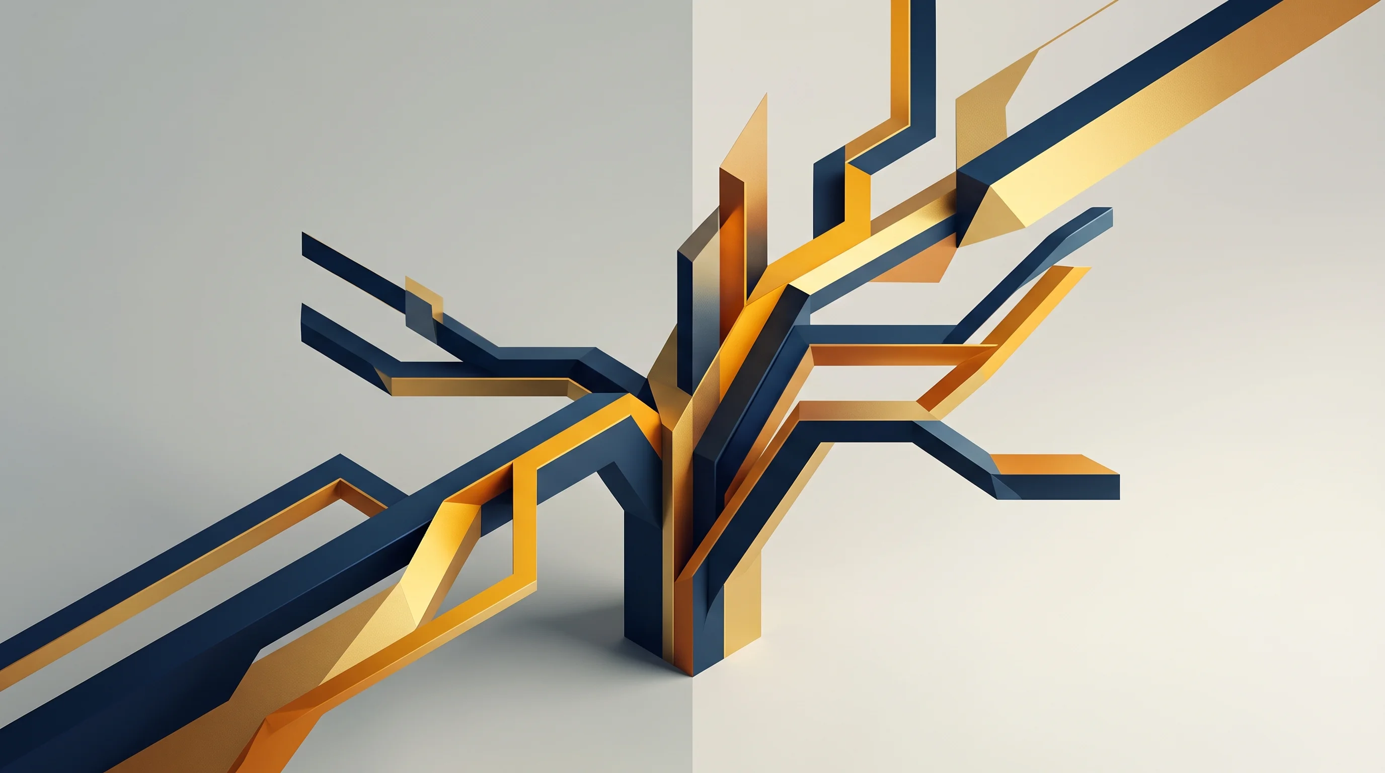 Digital illustration for article section "Content Section 2" in "RapidCanvas raises $29M to scale AI platform for enterprises" - A minimalist, abstract conceptual image representing the strategic expansion of capital and business...