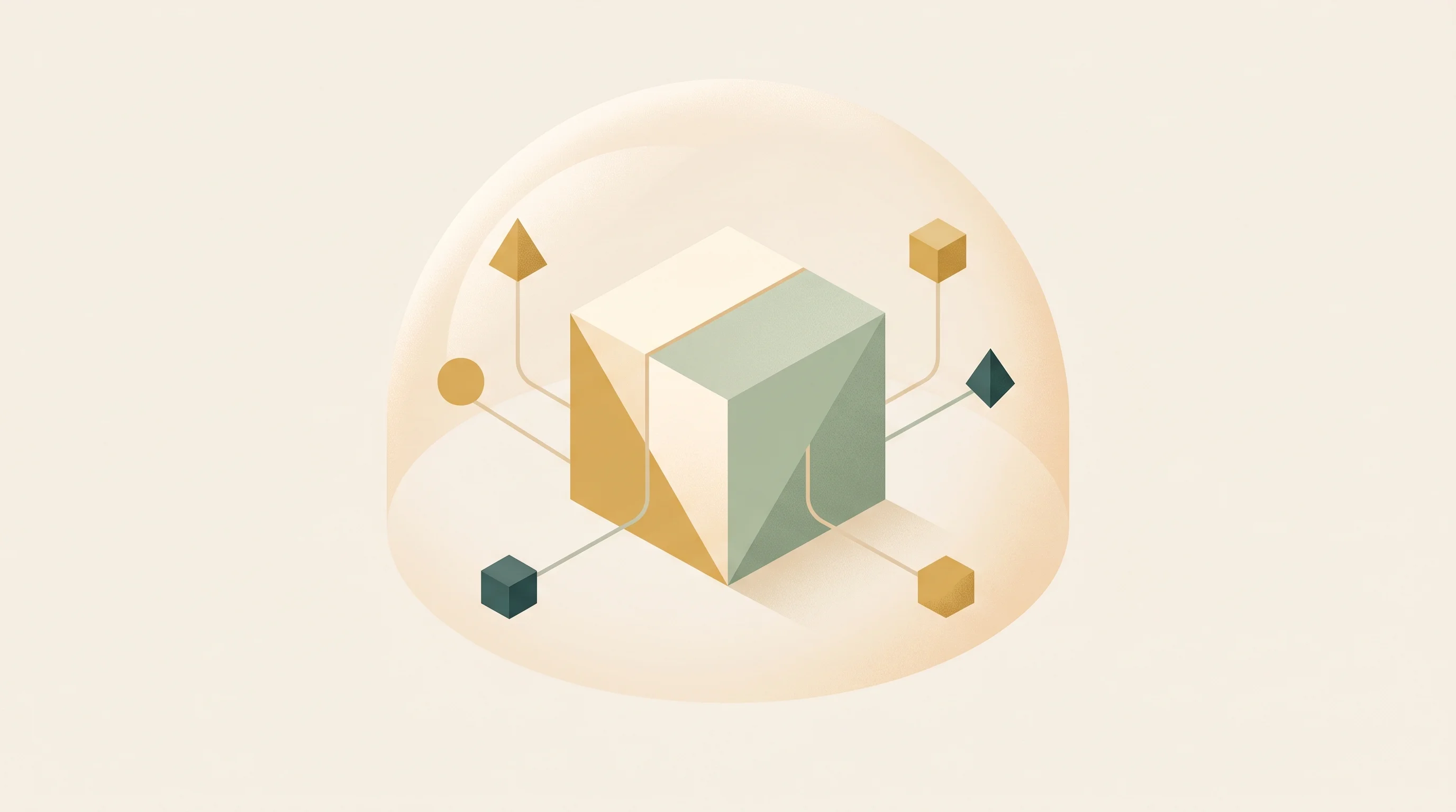 Digital illustration for article section "The Broader Context" in "Boat launches cloud VMs for billions of AI agents" - A conceptual and minimalist illustration representing the complex security boundaries of sandboxing ...
