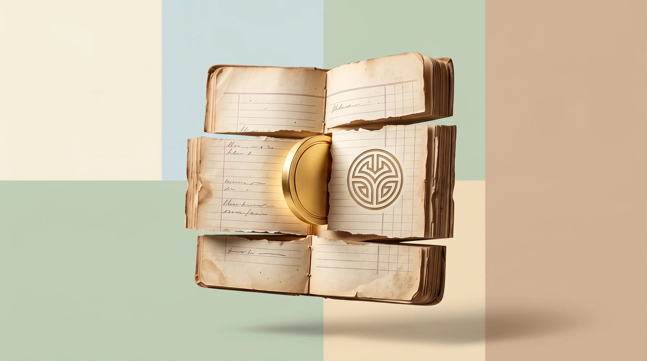 Digital illustration for article section "Content Section 4" in "DATA Network raises $30M to move AI data layer to Sui" - A surreal digital collage representing the future of personal data ownership and consent, featuring ...