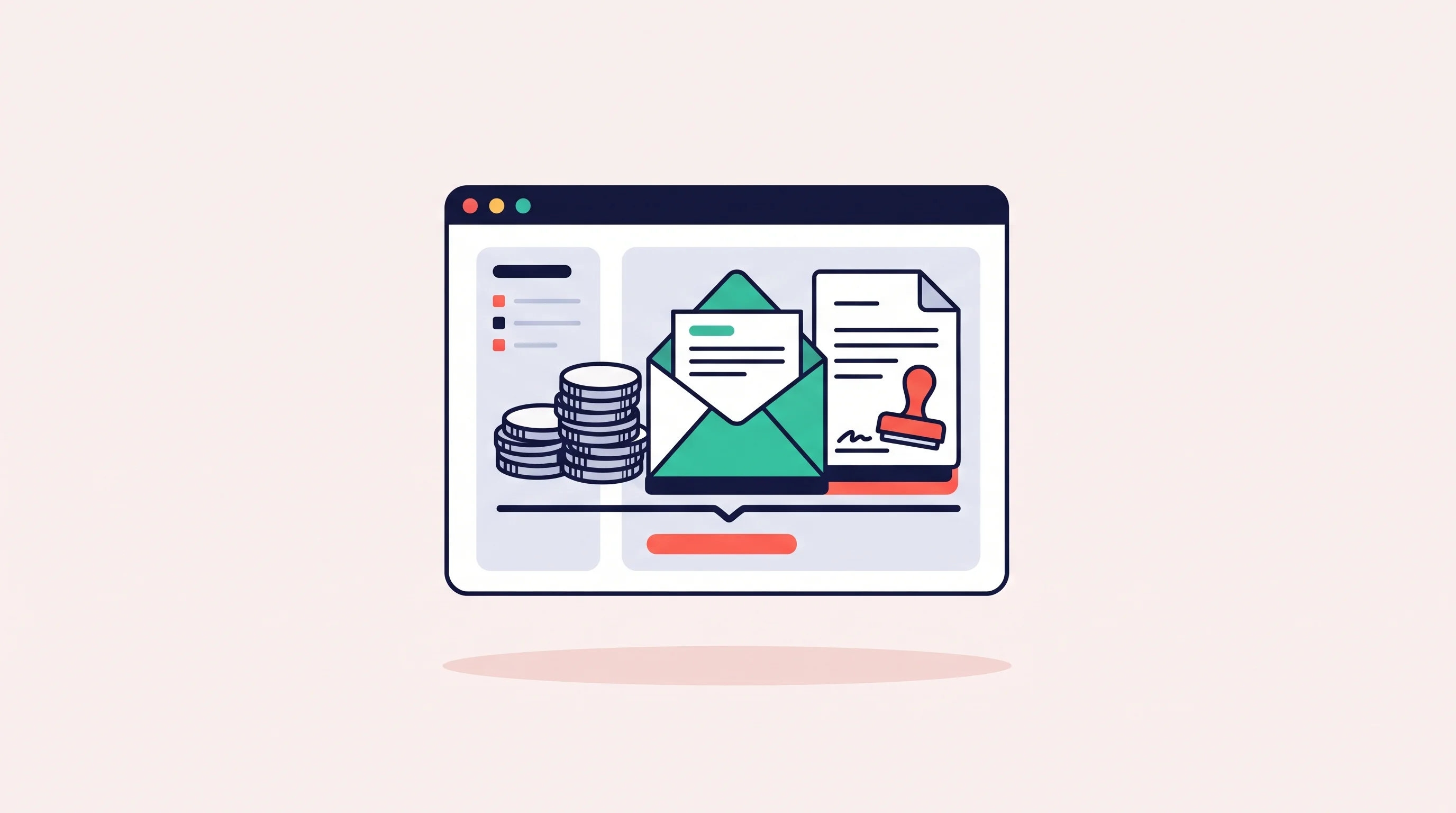 Digital illustration for article section "Expanding Beyond Bookkeeping" in "Integral launches Argus AI to automate accounting in real-time" - A minimalist and expressive conceptual illustration of a unified financial operations dashboard, ren...