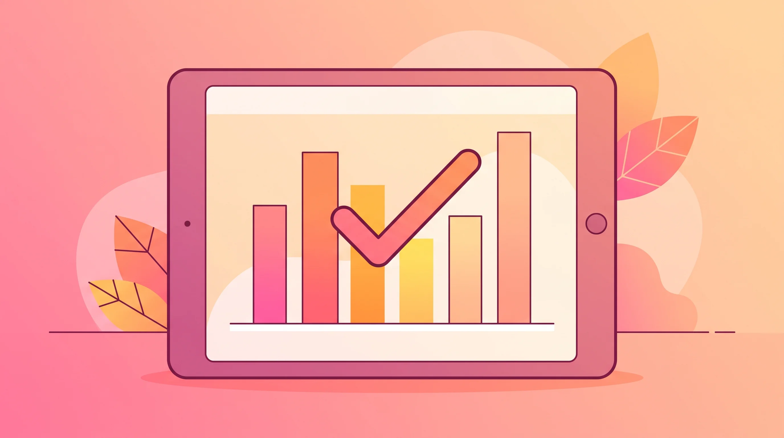 Digital illustration for article section "Content Section 3" in "Greyparrot raises $27M to scale AI waste recognition tech" - A modern commercial illustration of a sleek, minimalist digital tablet displaying clean, geometric b...