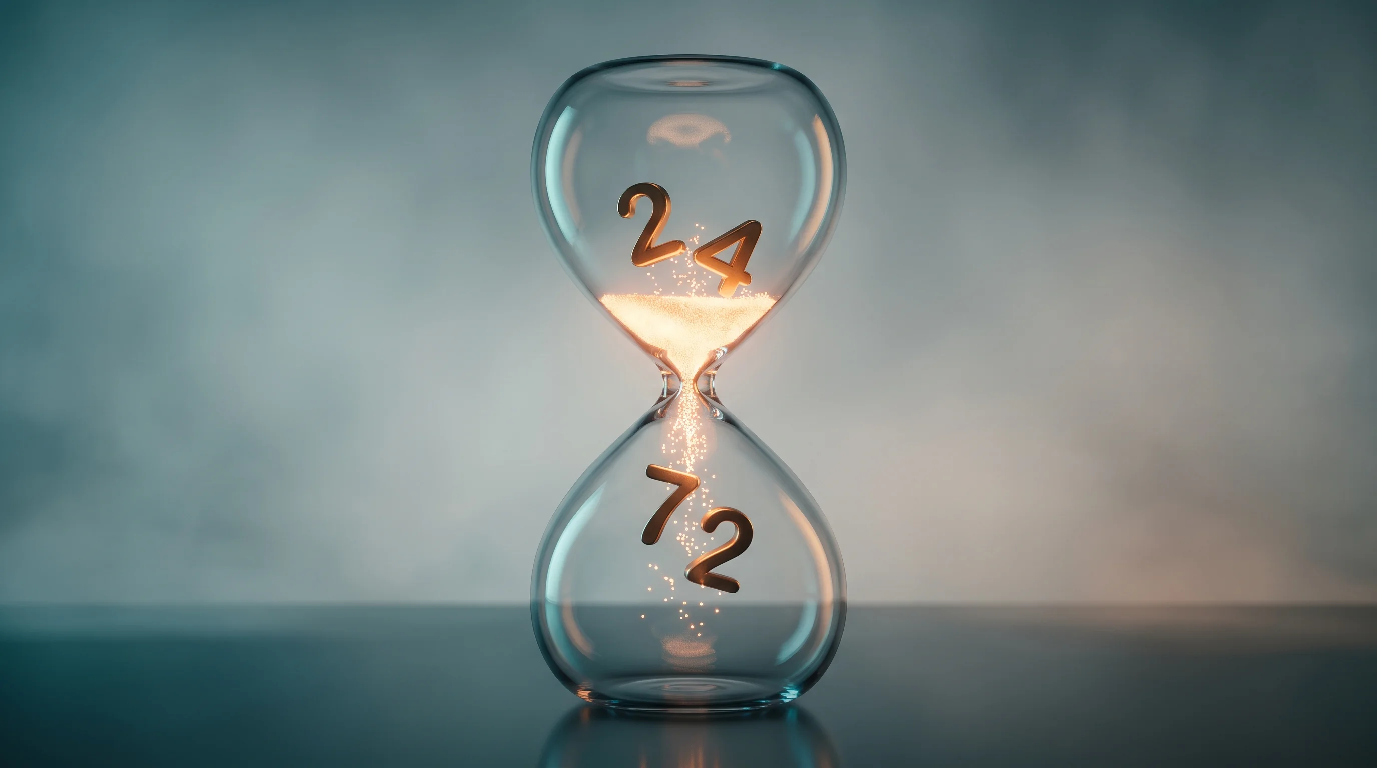 Digital illustration for article section "What comes next" in "ClarityCare raises $16.5M to automate prior authorizations" - A conceptual and minimalist visual representation of impending future regulations and strict deadlin...