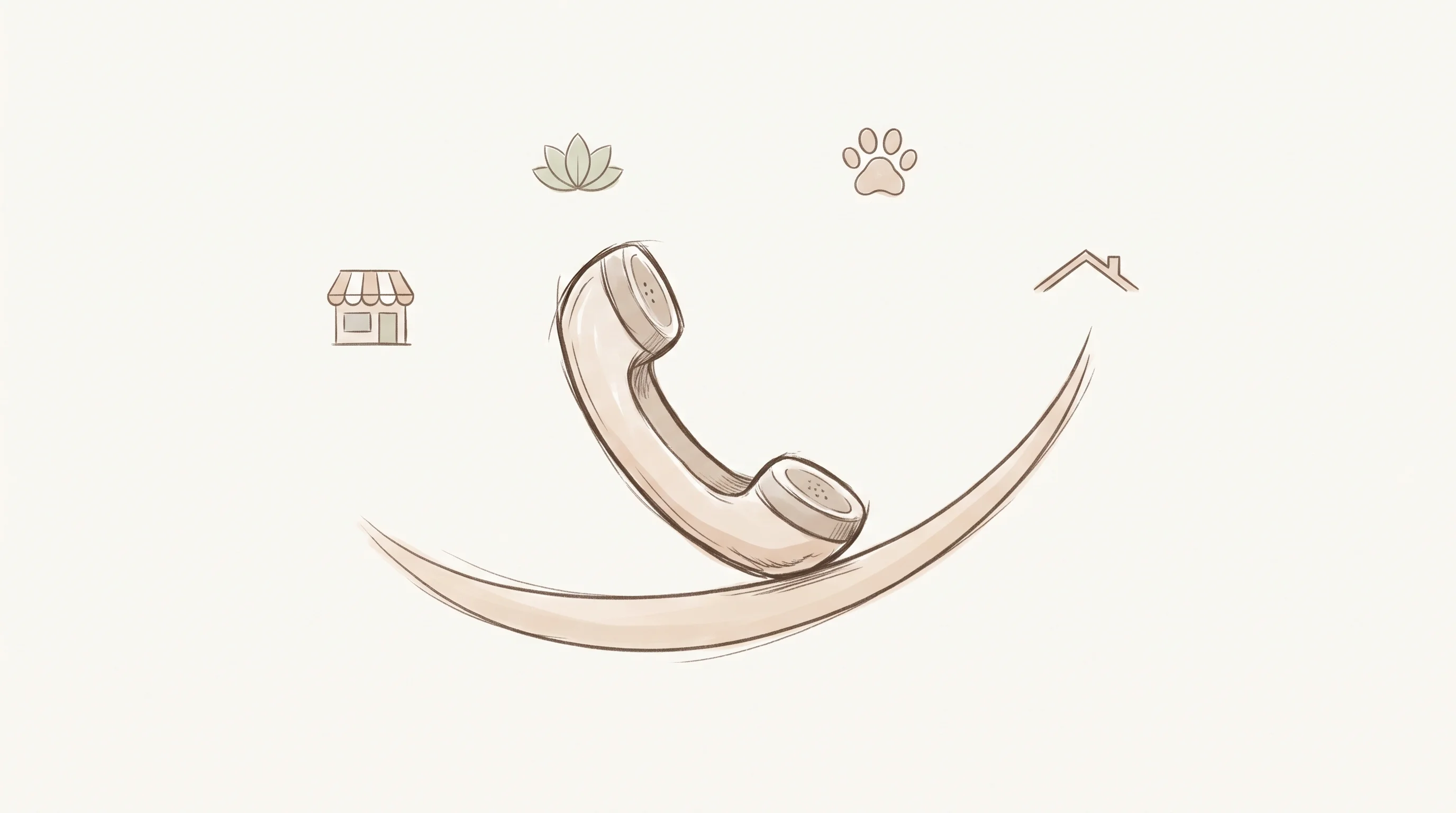 Digital illustration for article section "Scale and verticals" in "Fairground launches Direct to book qualified SMB meetings" - A clean, minimalist conceptual illustration representing massive business scale and diverse industry...