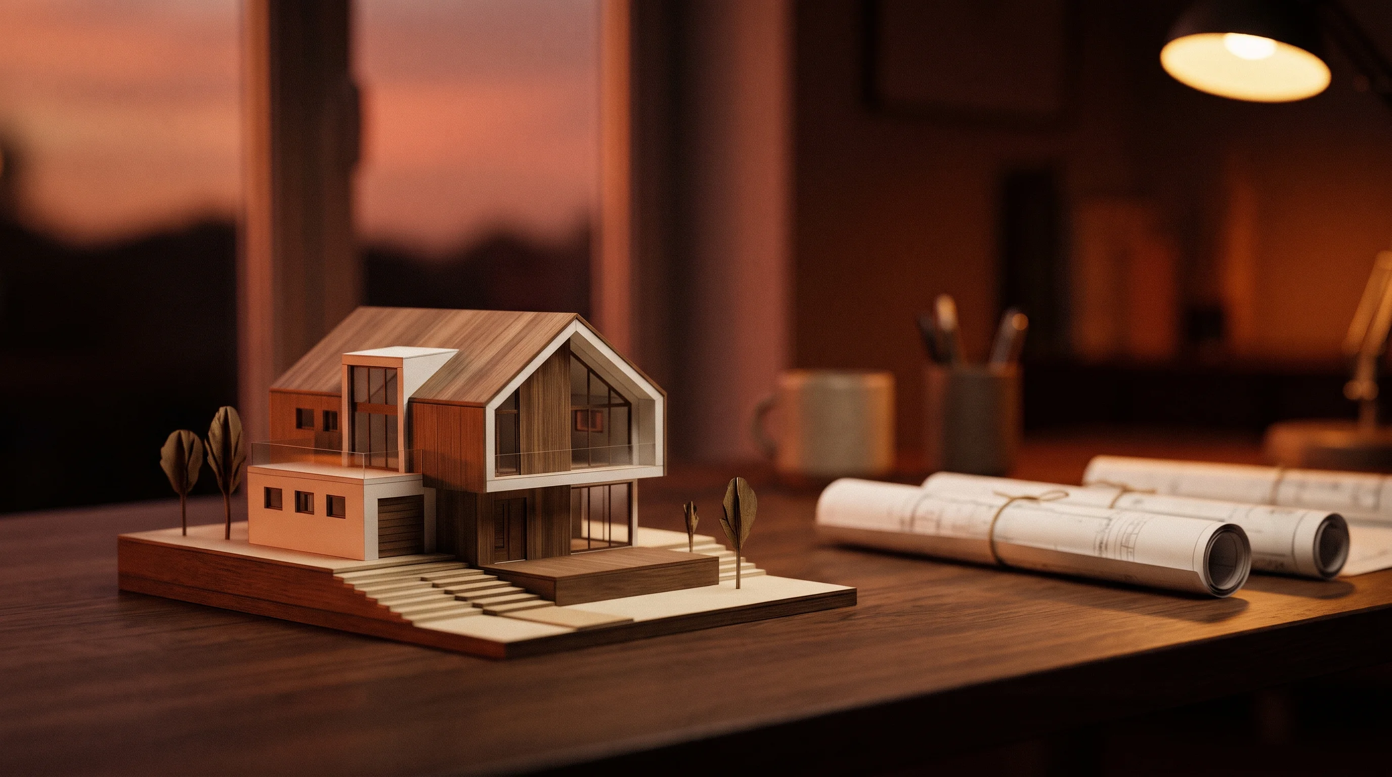 Digital illustration for article section "Early traction, with caveats" in "Dream raises $17M to automate building design with AI"