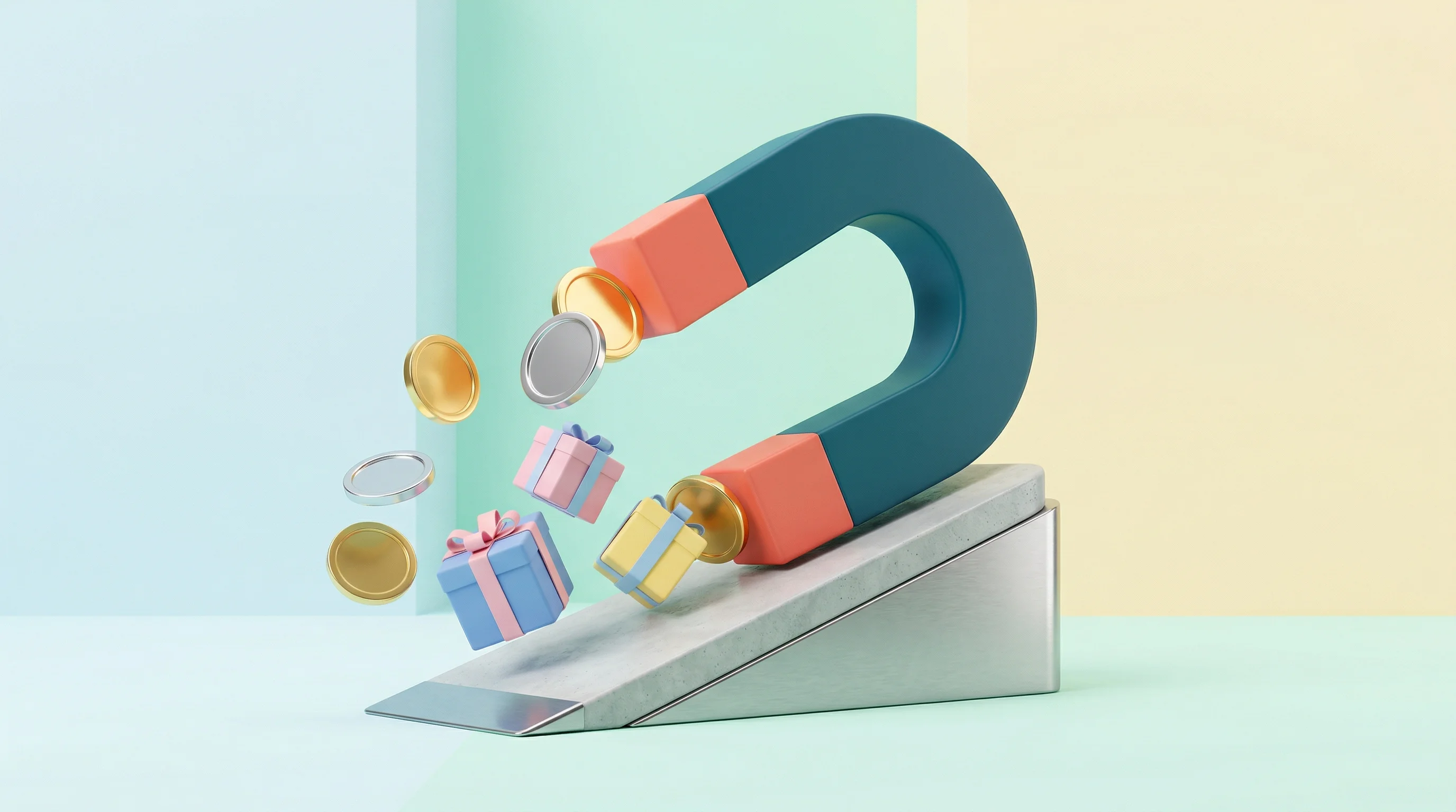 Digital illustration for article section "Early Traction, Big Projections" in "Finperks Raises €3.3M to Build 'Stripe for Prepaid' Infrastructure"