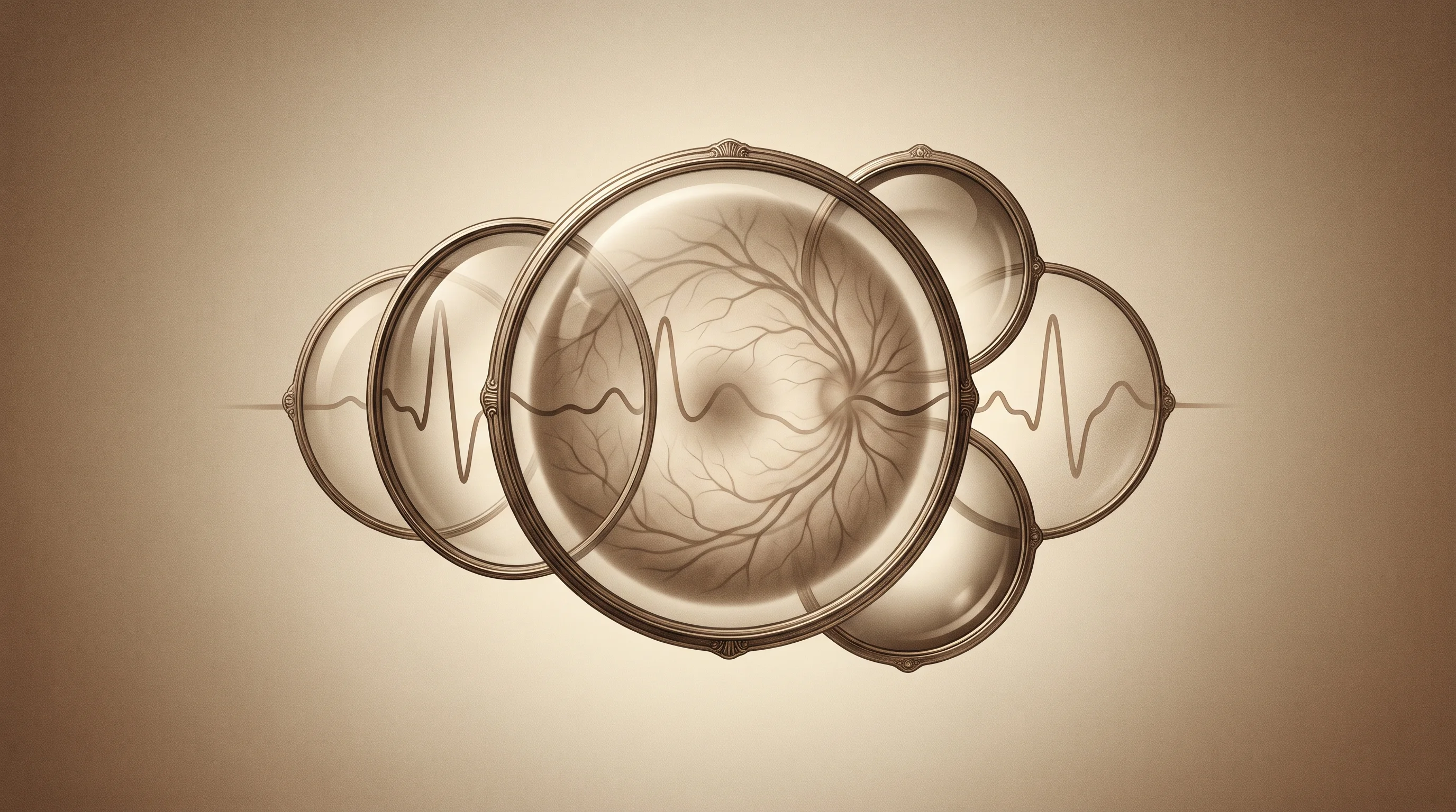 Digital illustration for article section "A crowded field" in "Oku Digital Health launches Connected Care to flag heart risk"