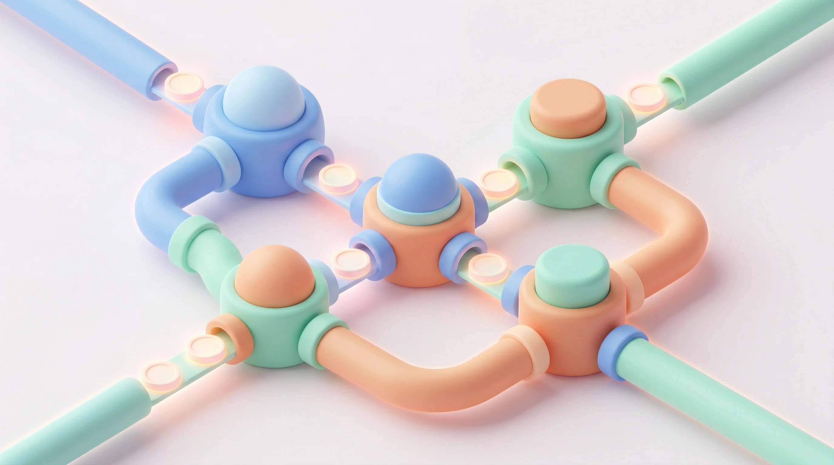 Digital illustration for article section "Content Section 2" in "OpenFX Lands $94M Series A for Stablecoin Cross-Border Payments"
