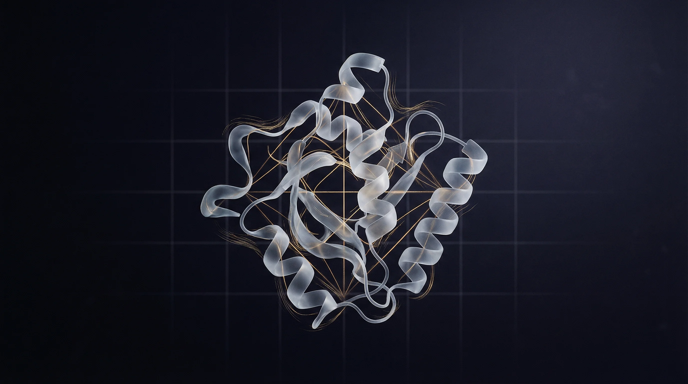 Digital illustration for article section "Weizmann Roots, Commercial Ambitions" in "Scala Biodesign Raises $16M Series A for No-Code Protein Design AI"