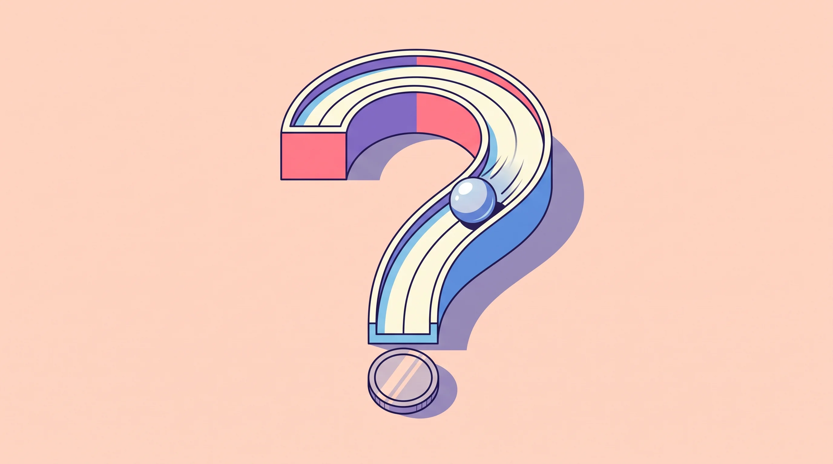 Digital illustration for article section "The Open Question" in "YC-Backed Keyframe Labs Launches Real-Time AI Avatars at $0.06/Min"