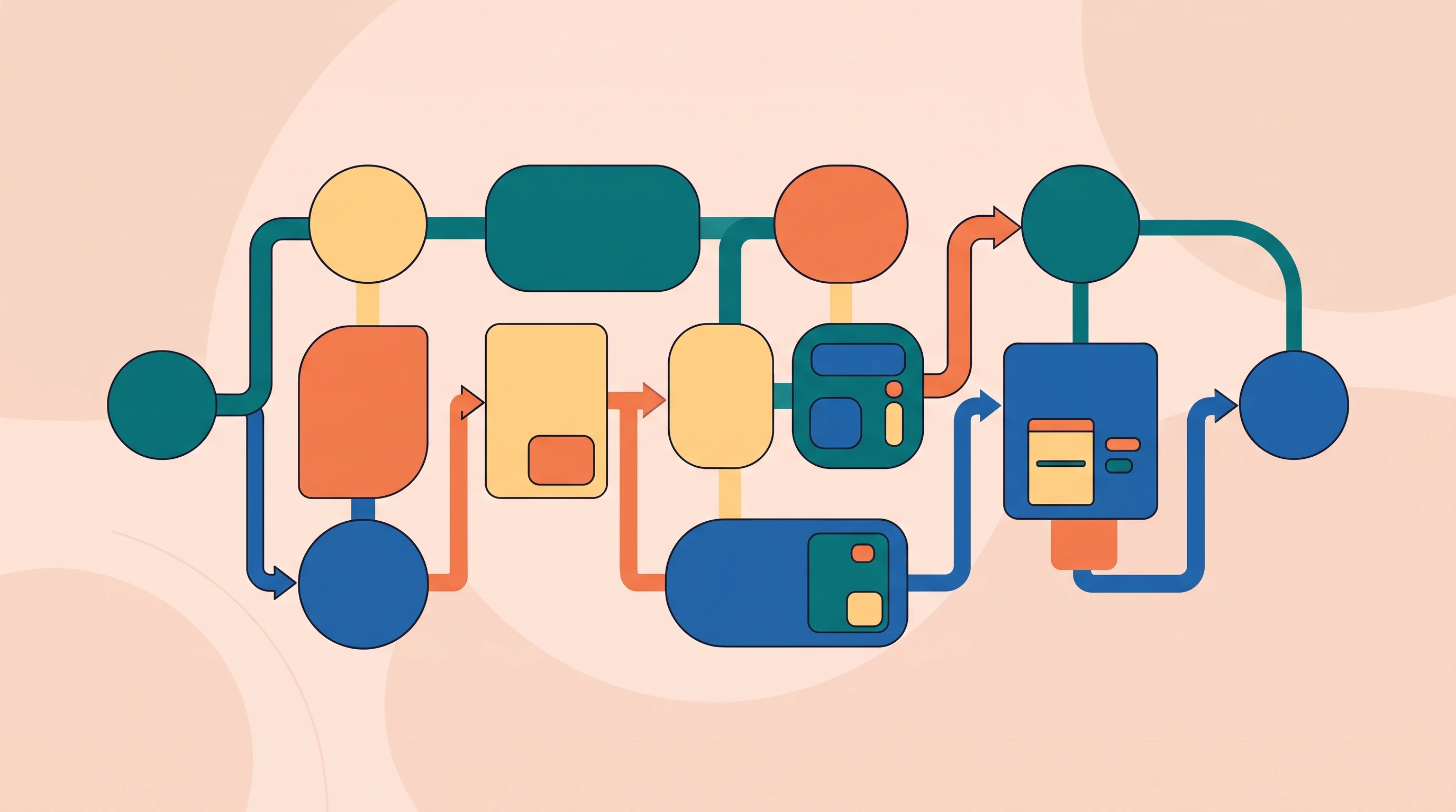 Digital illustration for article section "The Automation Creep" in "YC-Backed Replicas Launches Cloud Platform for AI Coding Agents"